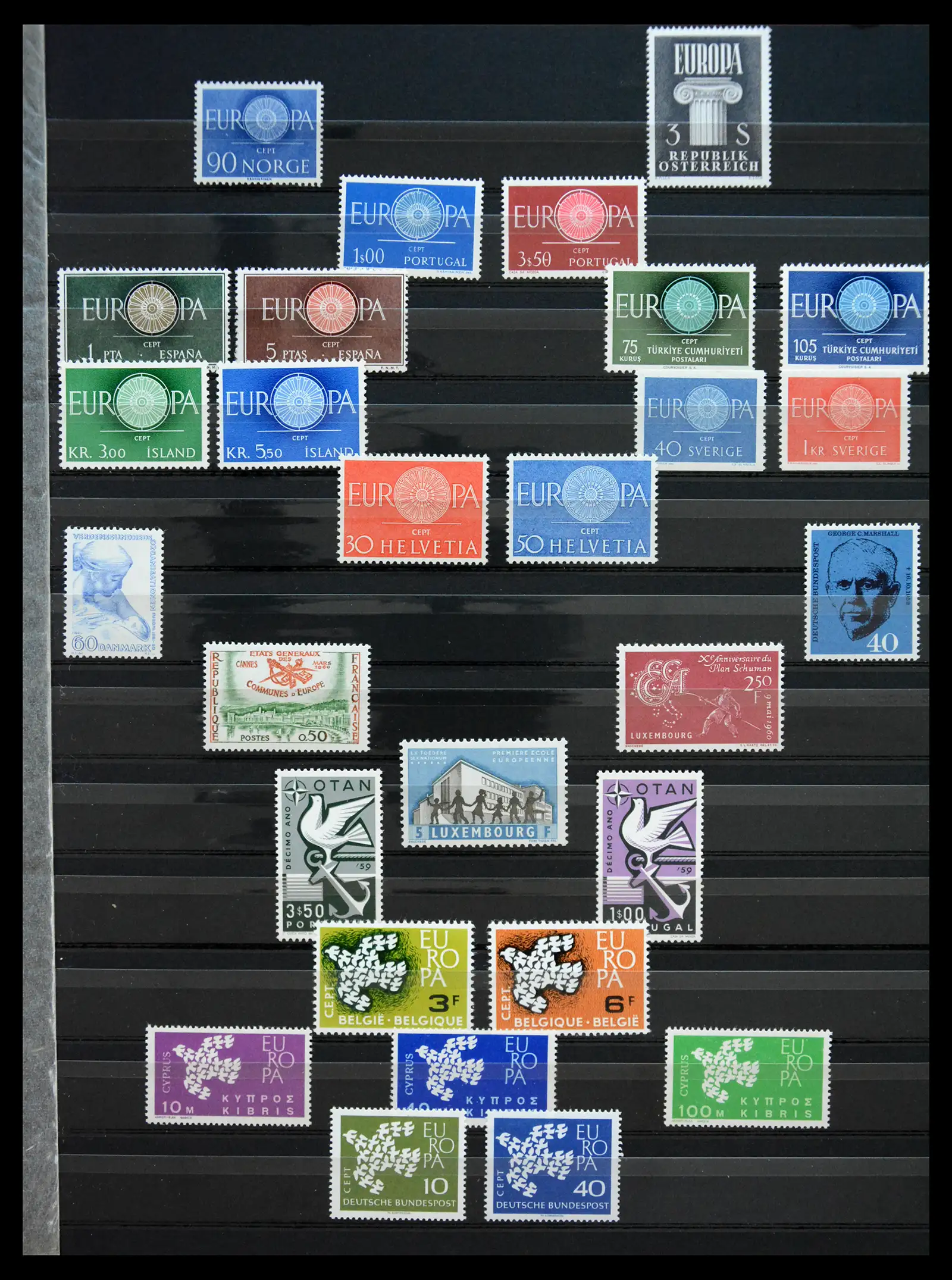 41303 0005 - Stamp collection 41303 Europa Cept 1956-2000.