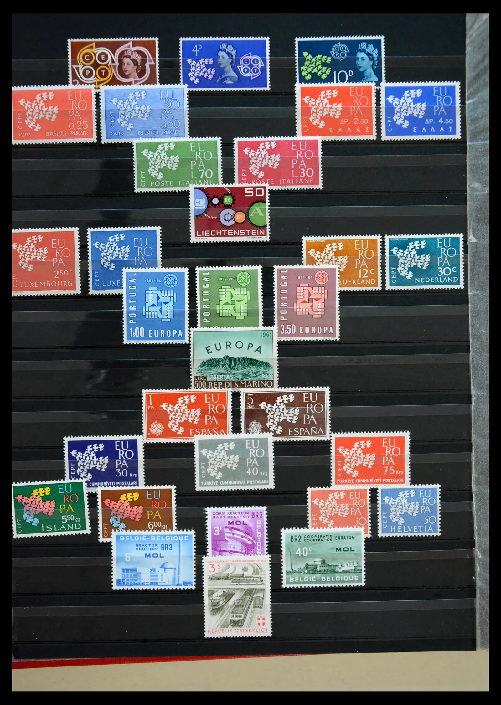 41303 0006 - Stamp collection 41303 Europa Cept 1956-2000.