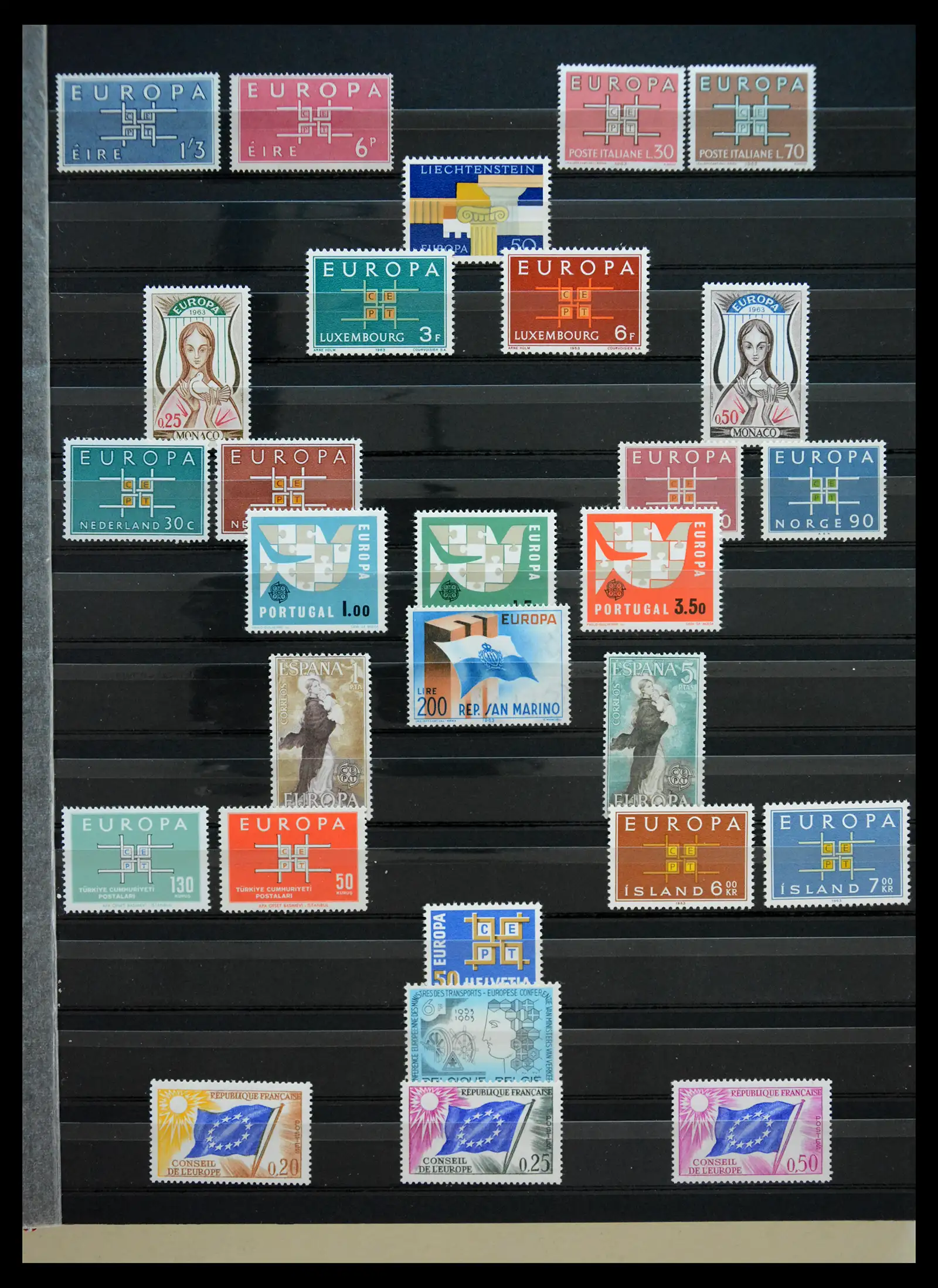 41303 0009 - Stamp collection 41303 Europa Cept 1956-2000.