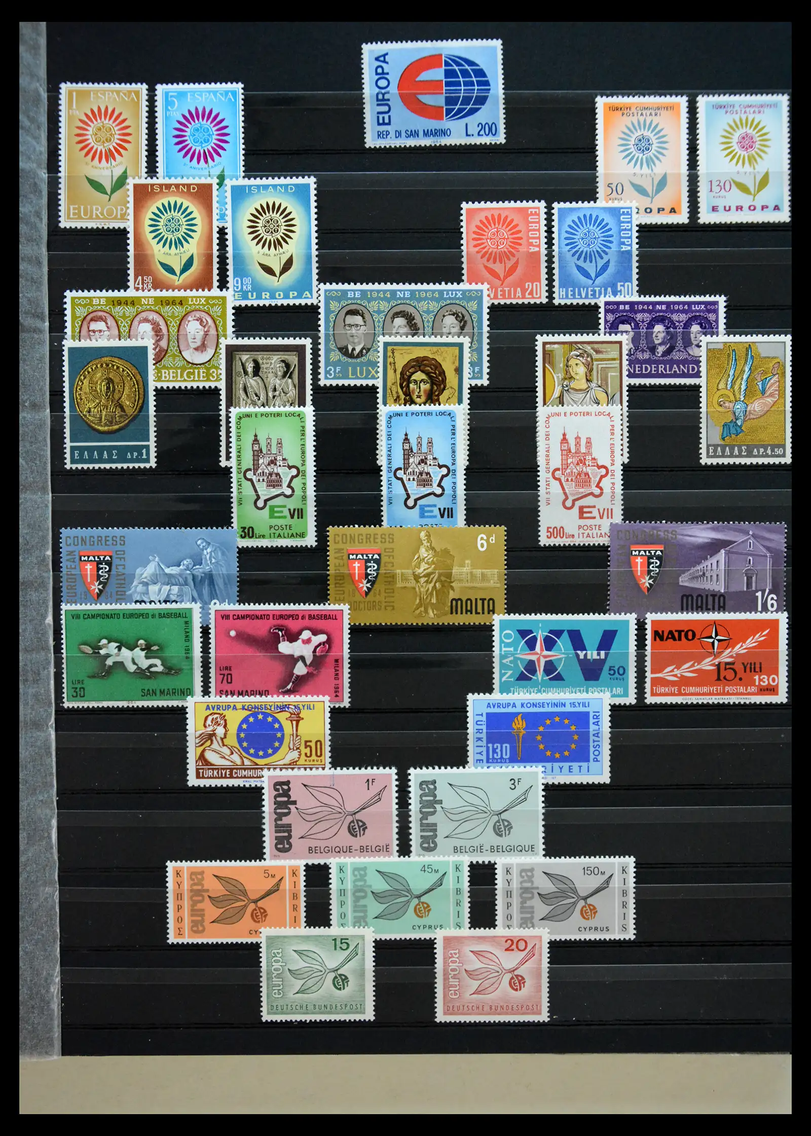 41303 0011 - Stamp collection 41303 Europa Cept 1956-2000.