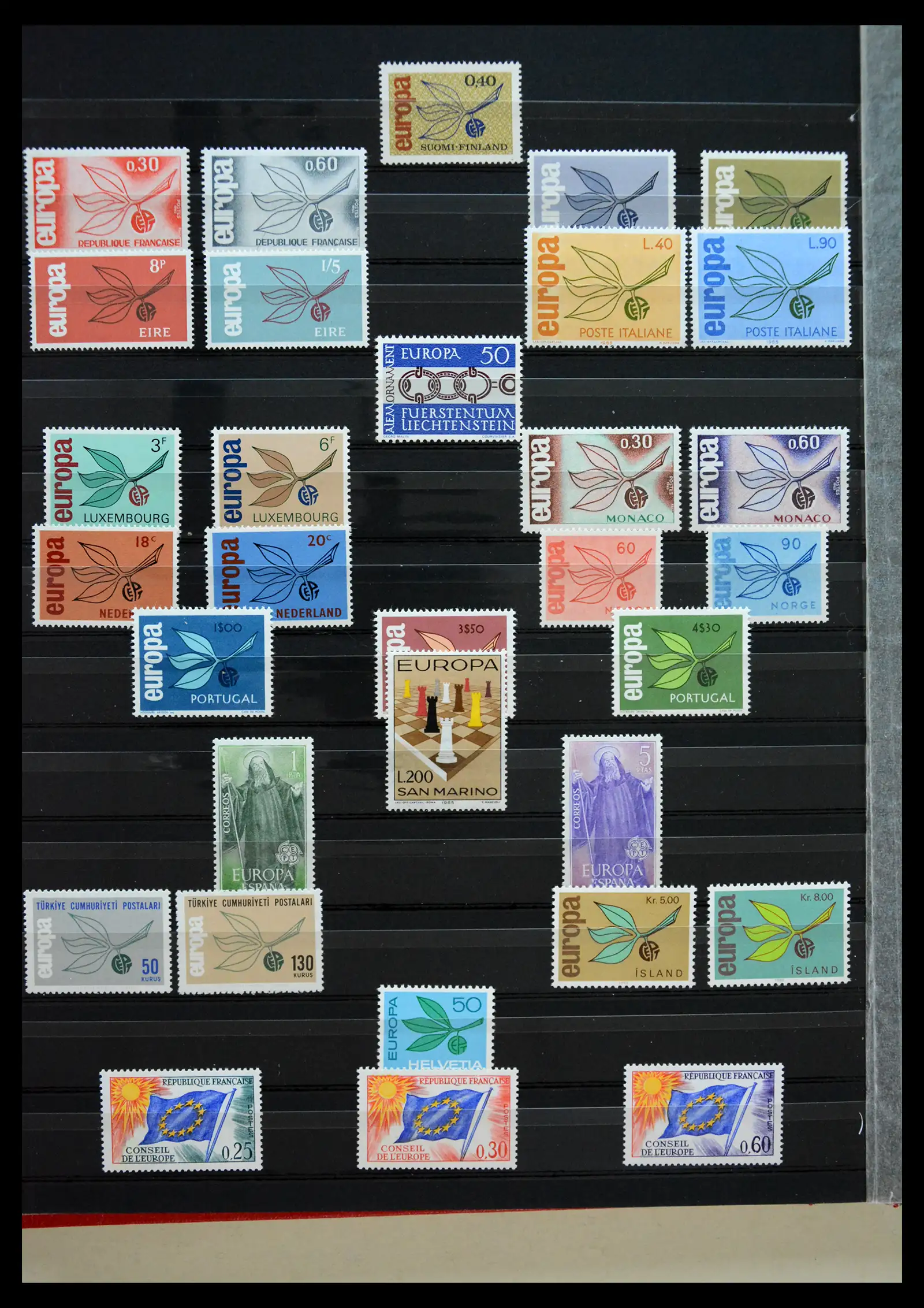 41303 0012 - Stamp collection 41303 Europa Cept 1956-2000.