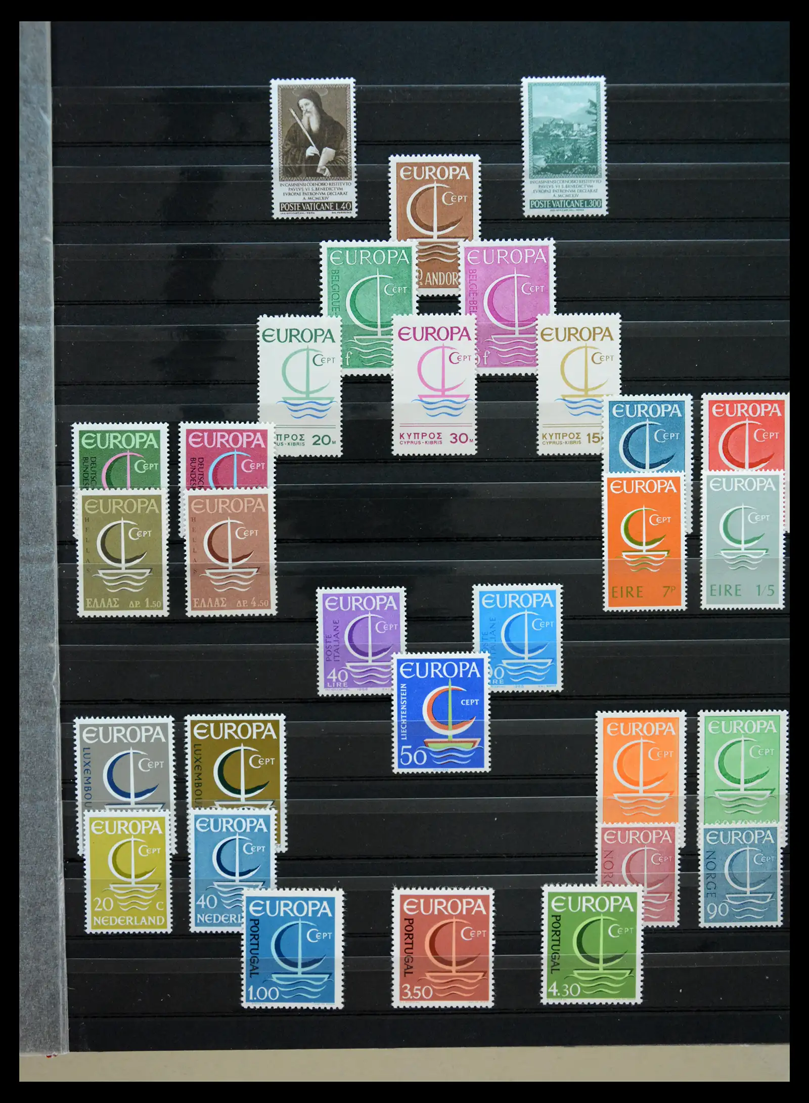 41303 0013 - Stamp collection 41303 Europa Cept 1956-2000.