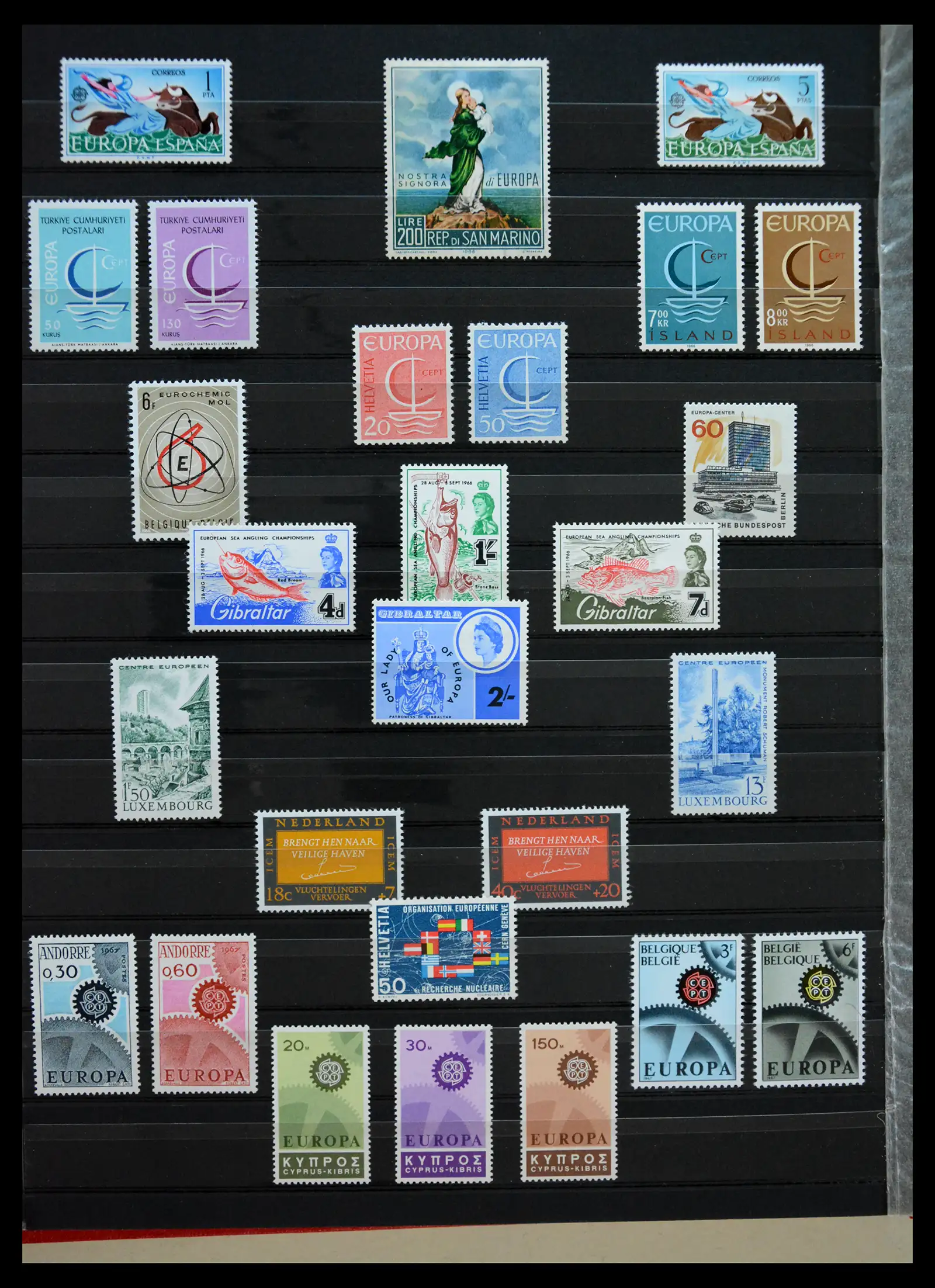 41303 0014 - Stamp collection 41303 Europa Cept 1956-2000.