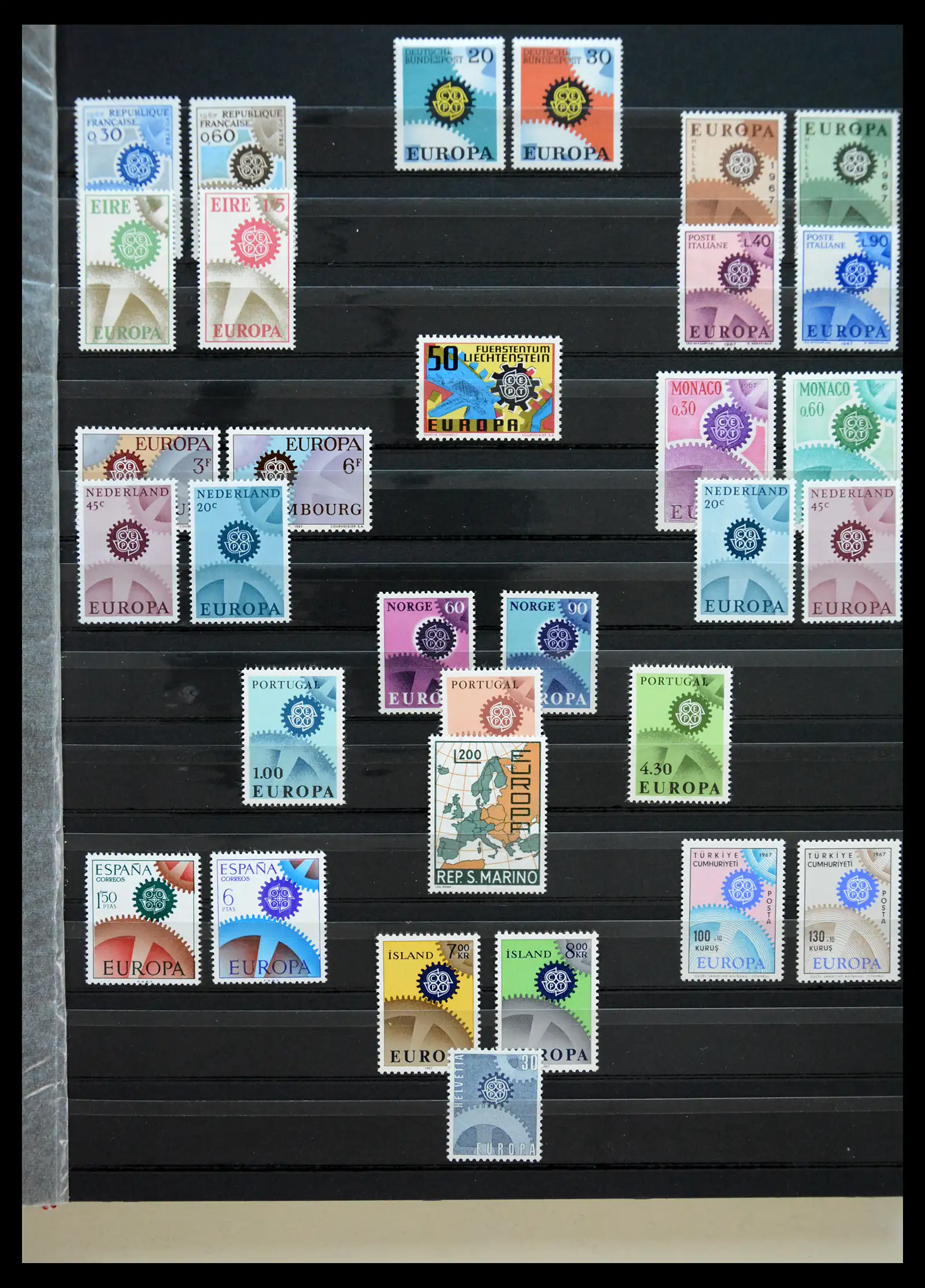 41303 0015 - Stamp collection 41303 Europa Cept 1956-2000.