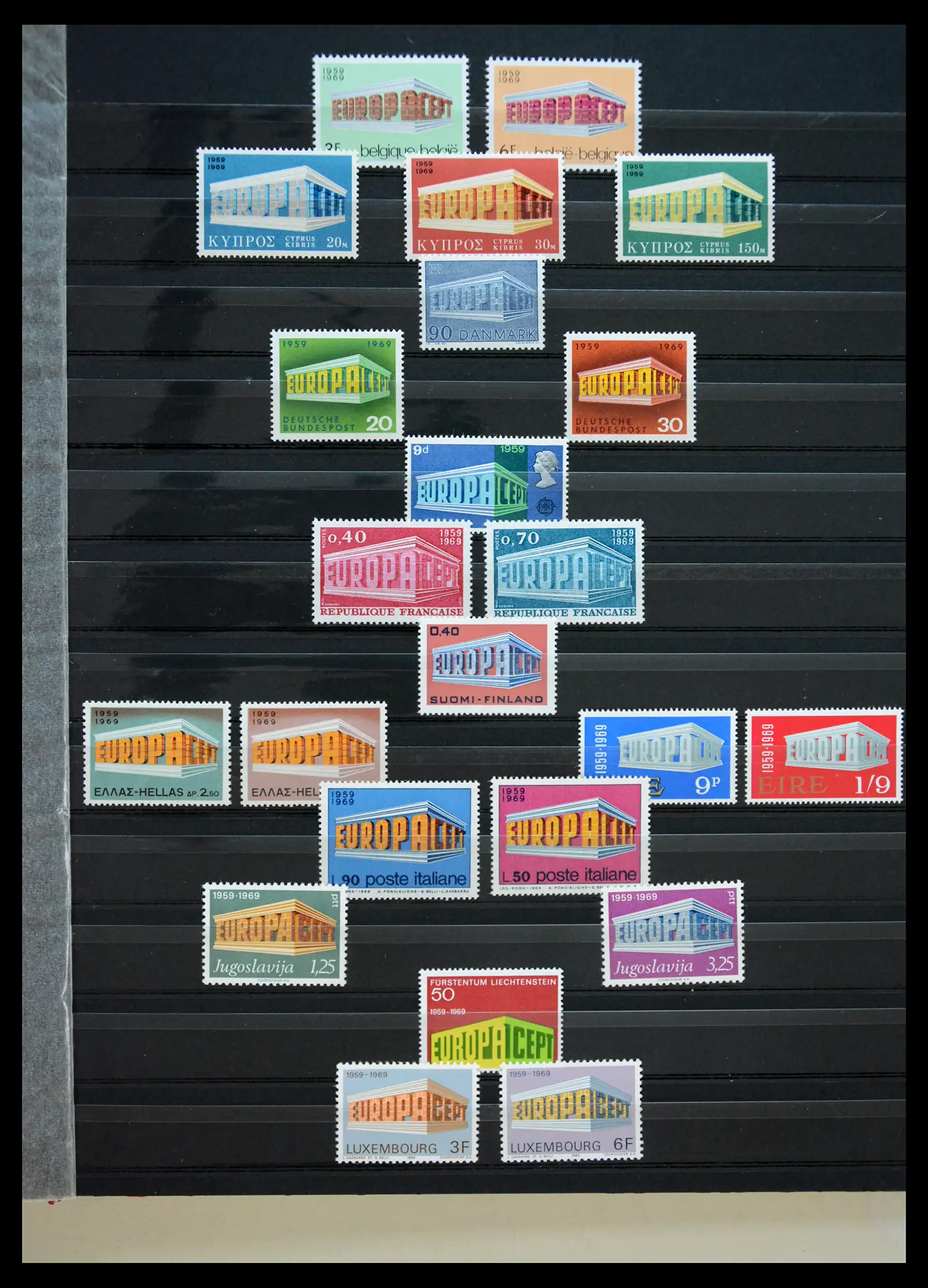 41303 0019 - Stamp collection 41303 Europa Cept 1956-2000.