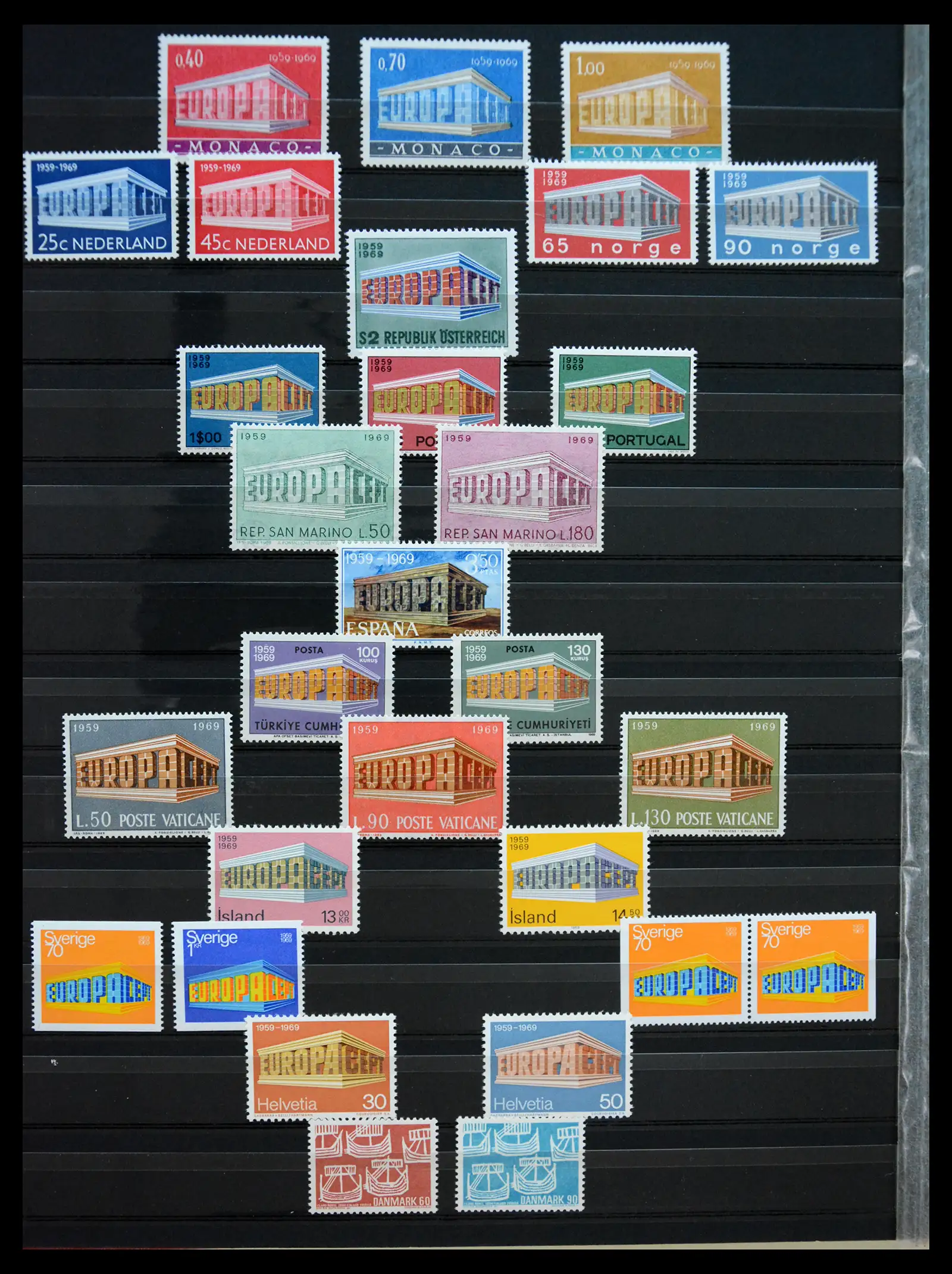 41303 0020 - Stamp collection 41303 Europa Cept 1956-2000.