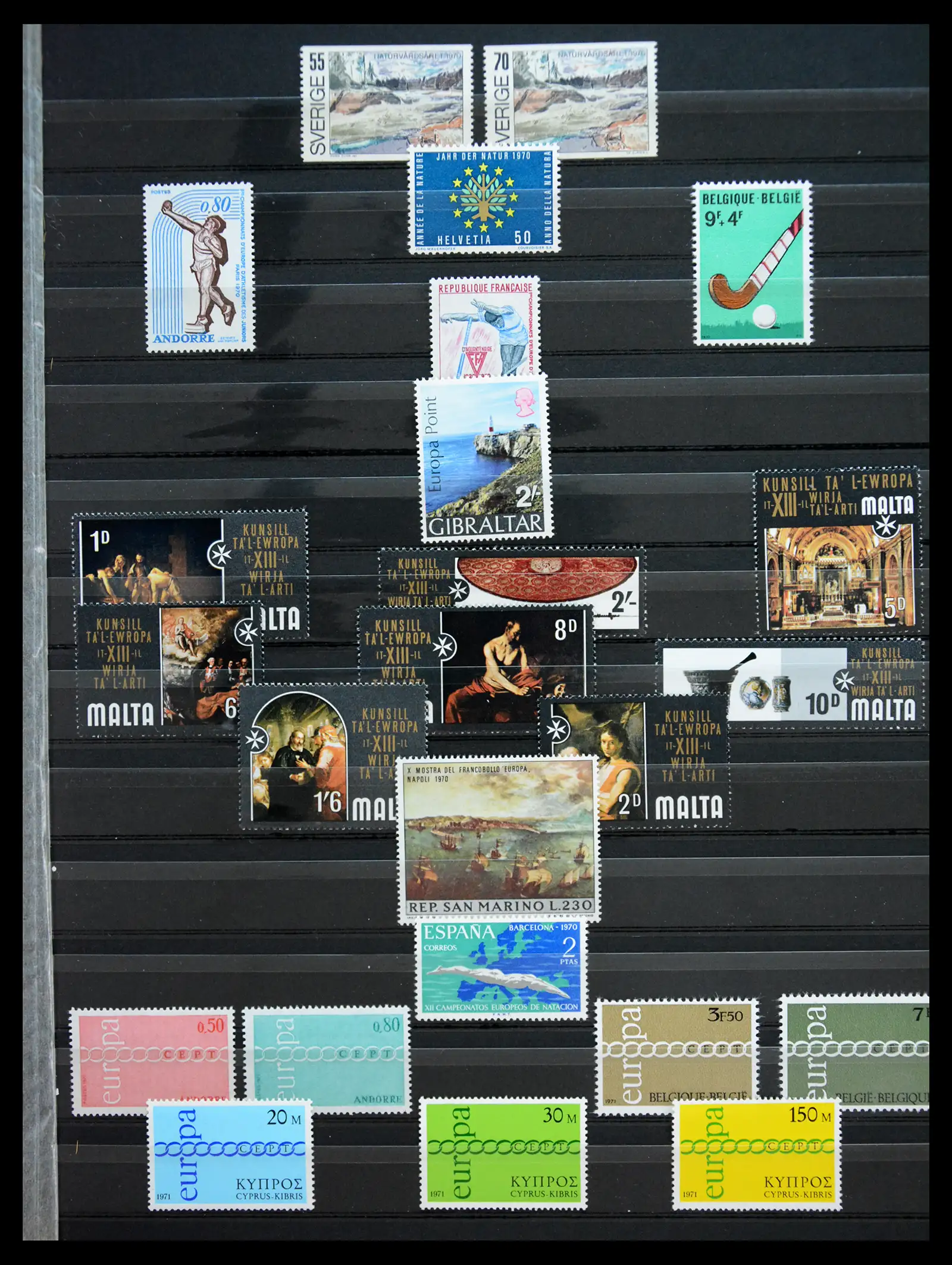 41303 0025 - Stamp collection 41303 Europa Cept 1956-2000.