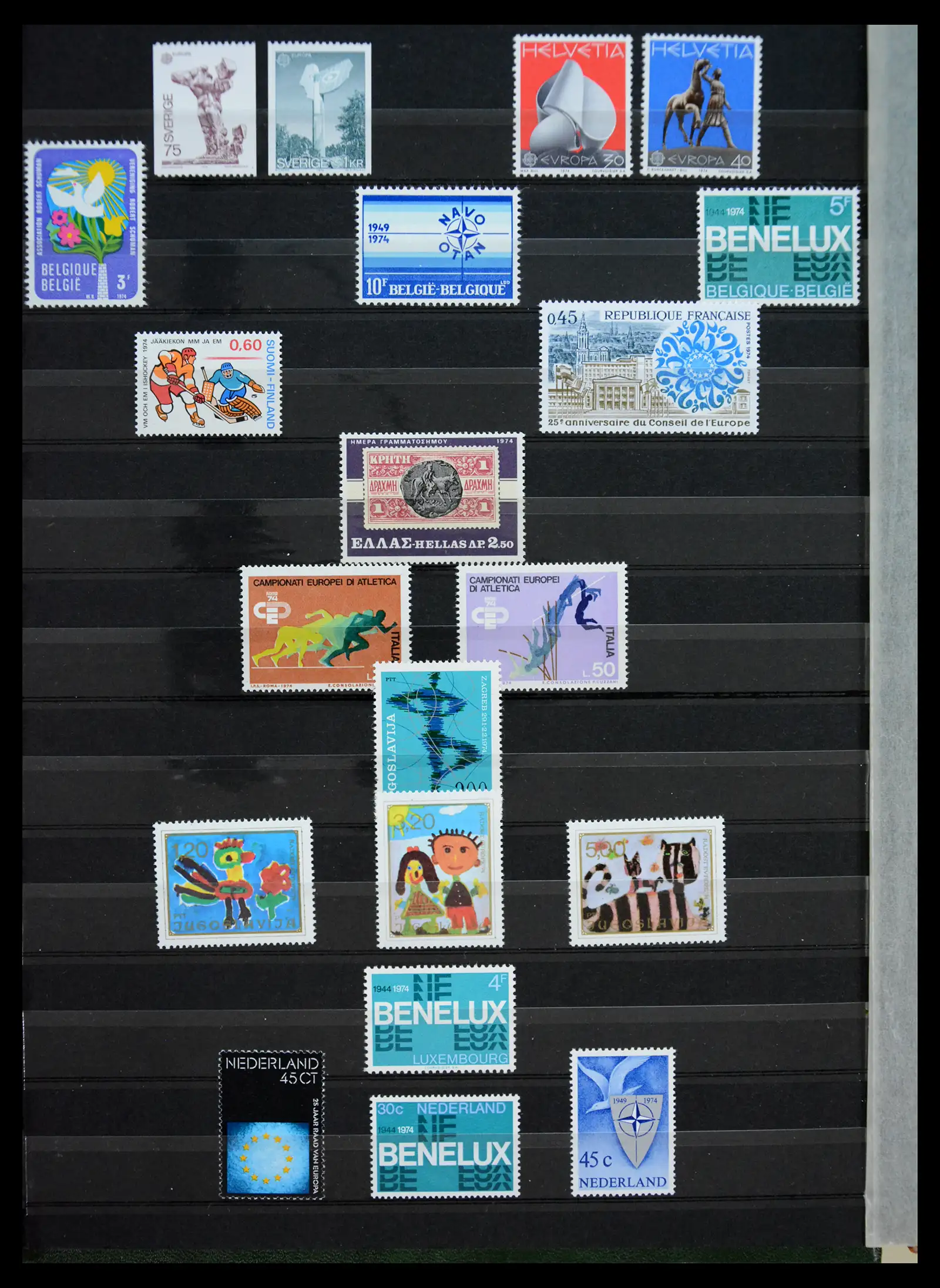 41303 0034 - Stamp collection 41303 Europa Cept 1956-2000.