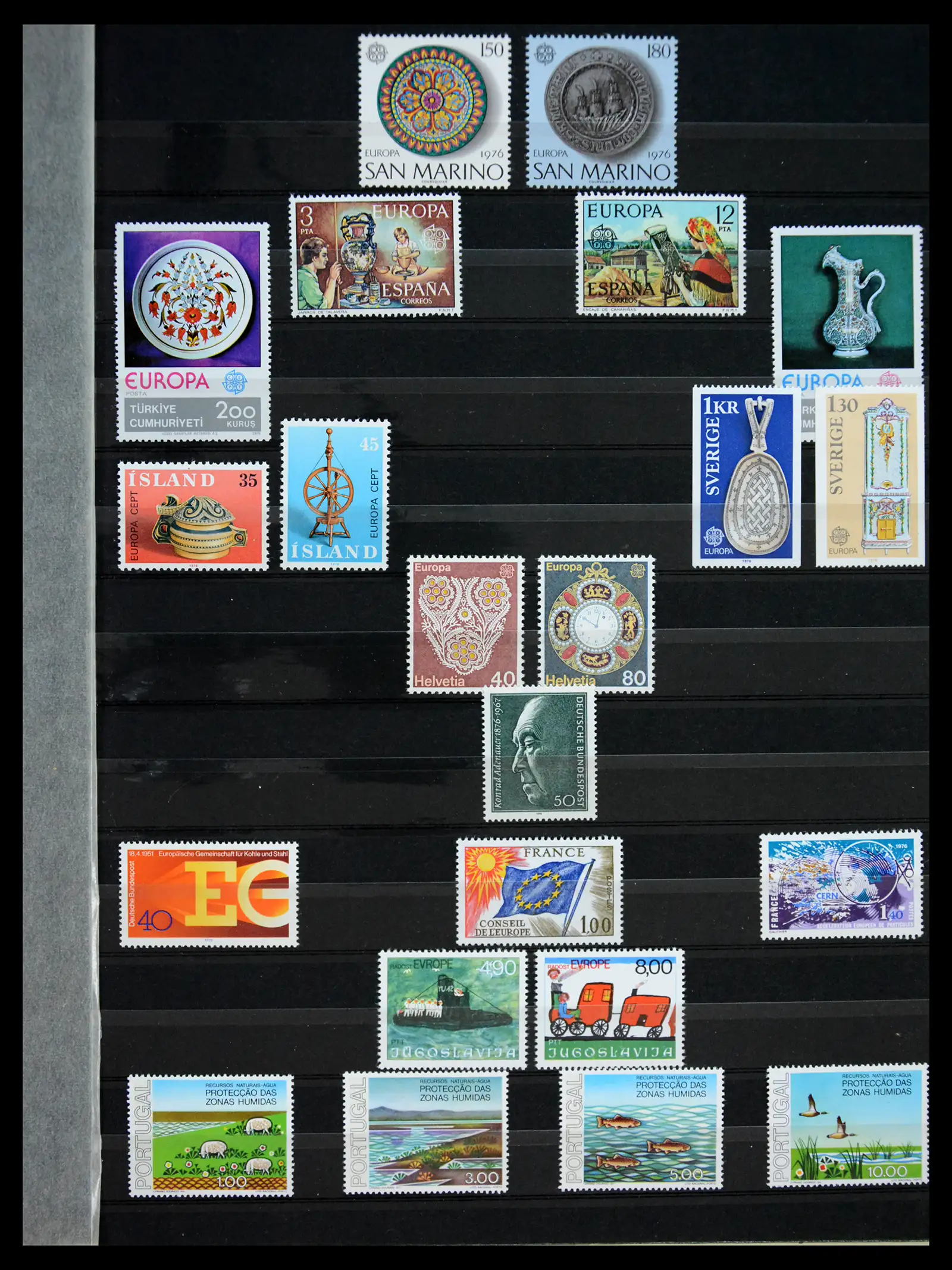 41303 0043 - Stamp collection 41303 Europa Cept 1956-2000.