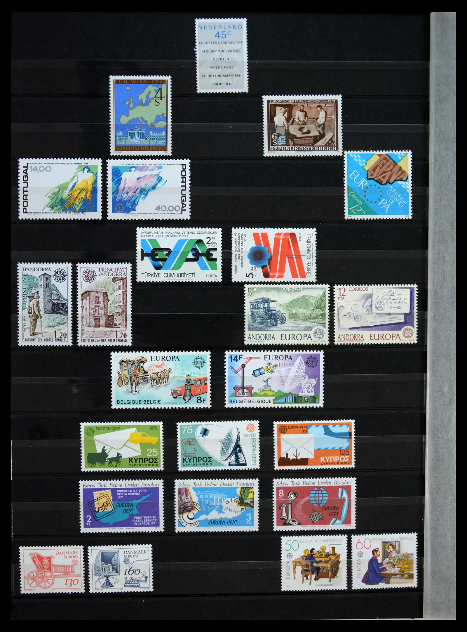 41303 0052 - Stamp collection 41303 Europa Cept 1956-2000.