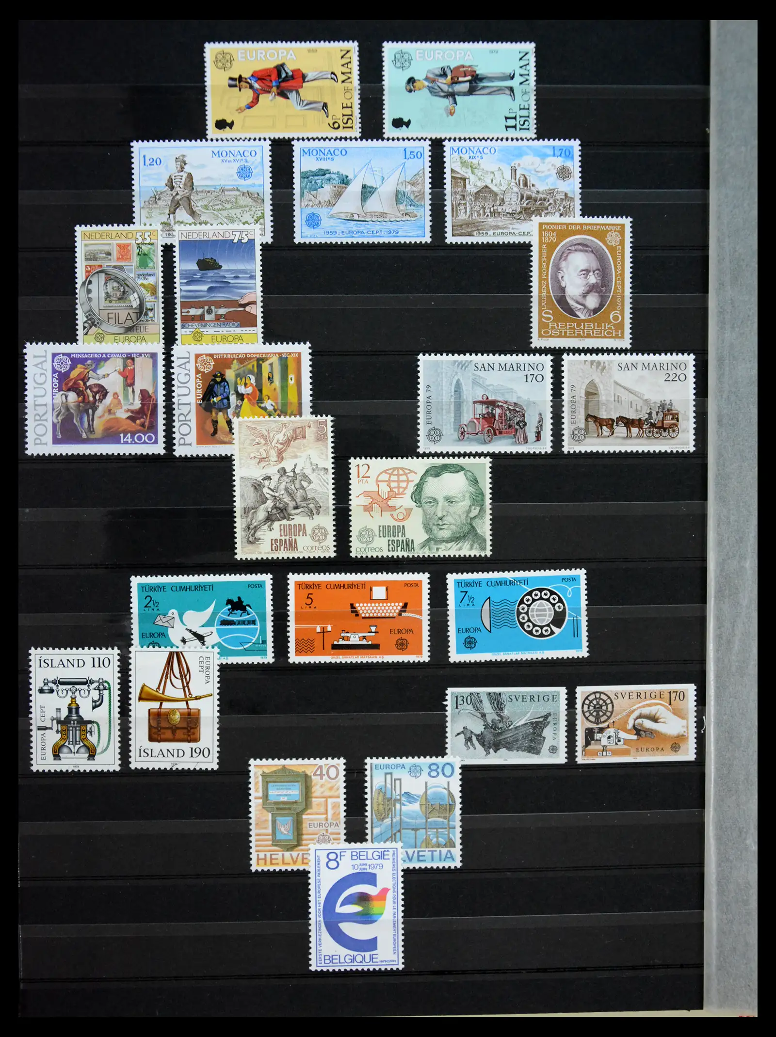 41303 0054 - Stamp collection 41303 Europa Cept 1956-2000.