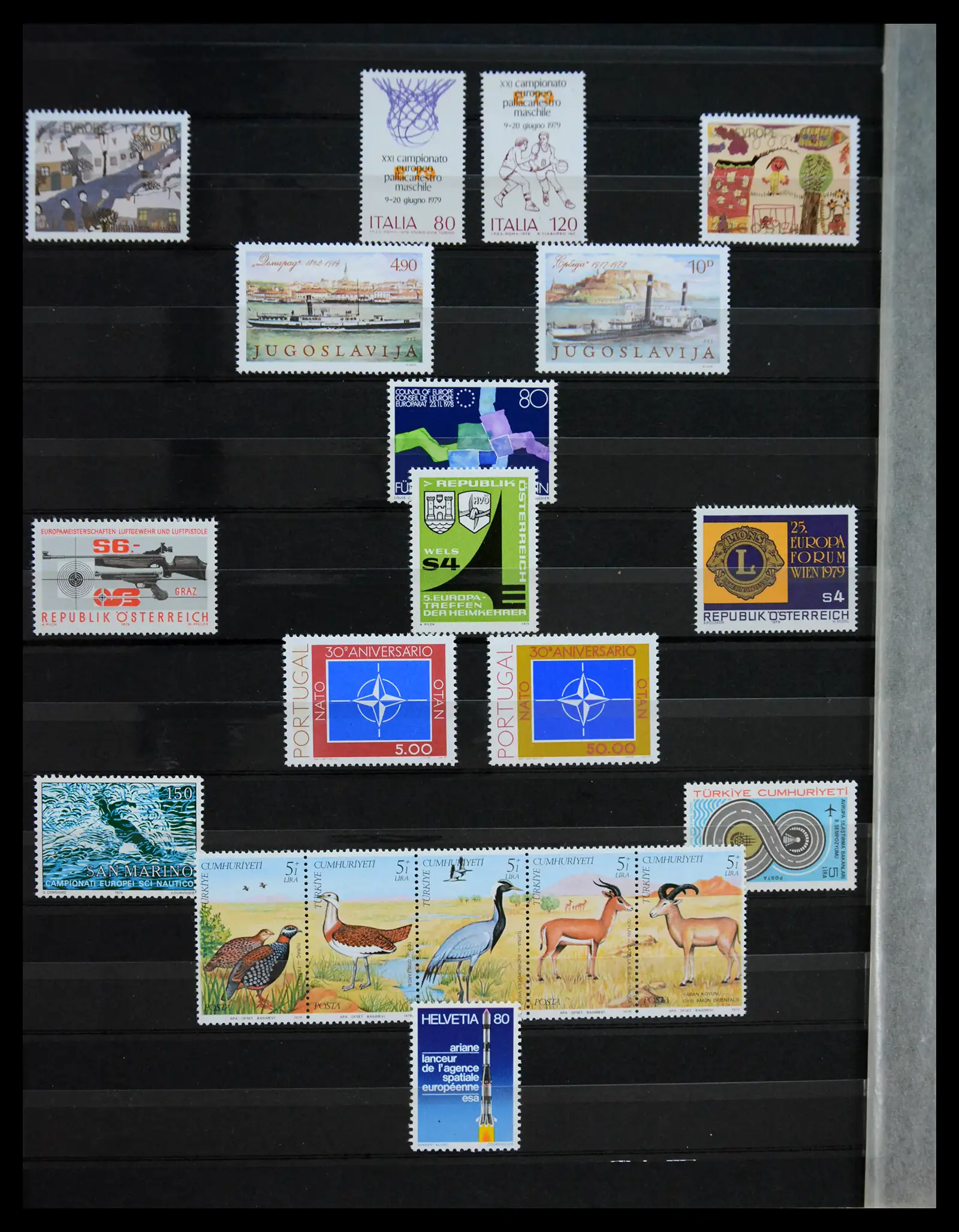 41303 0056 - Stamp collection 41303 Europa Cept 1956-2000.