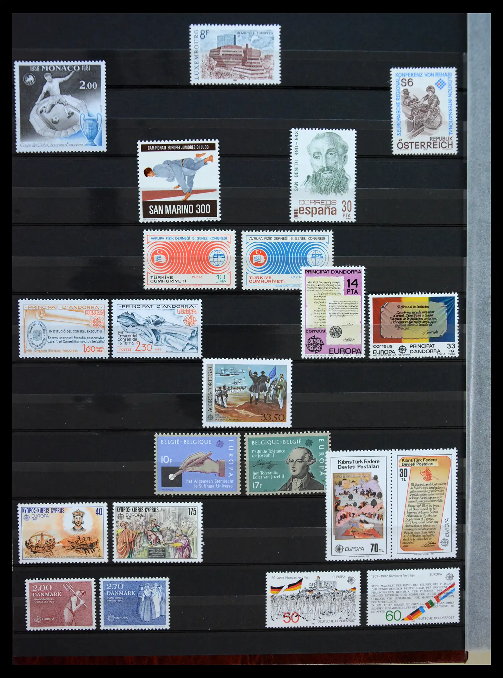 41303 0066 - Stamp collection 41303 Europa Cept 1956-2000.