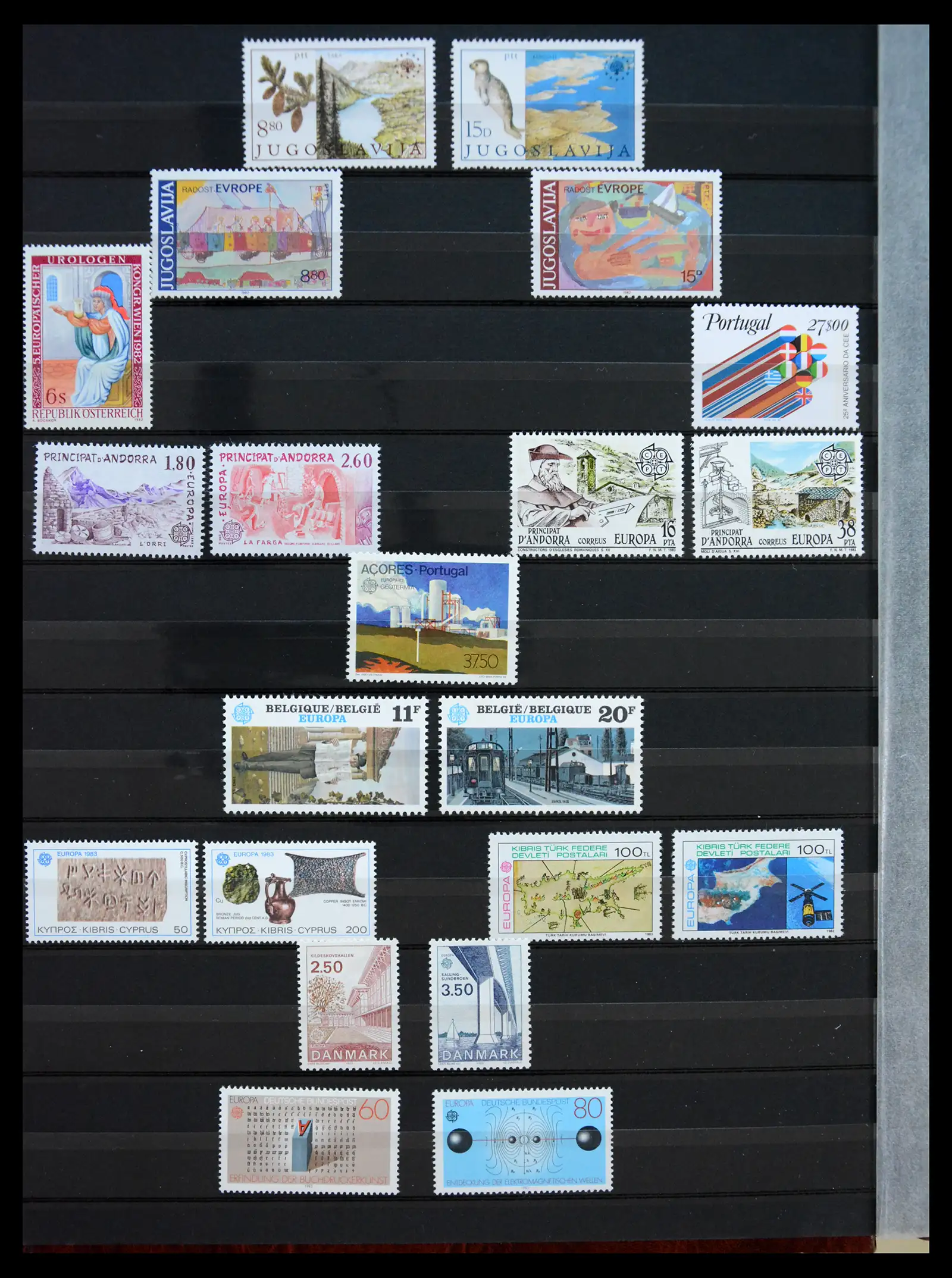 41303 0070 - Stamp collection 41303 Europa Cept 1956-2000.