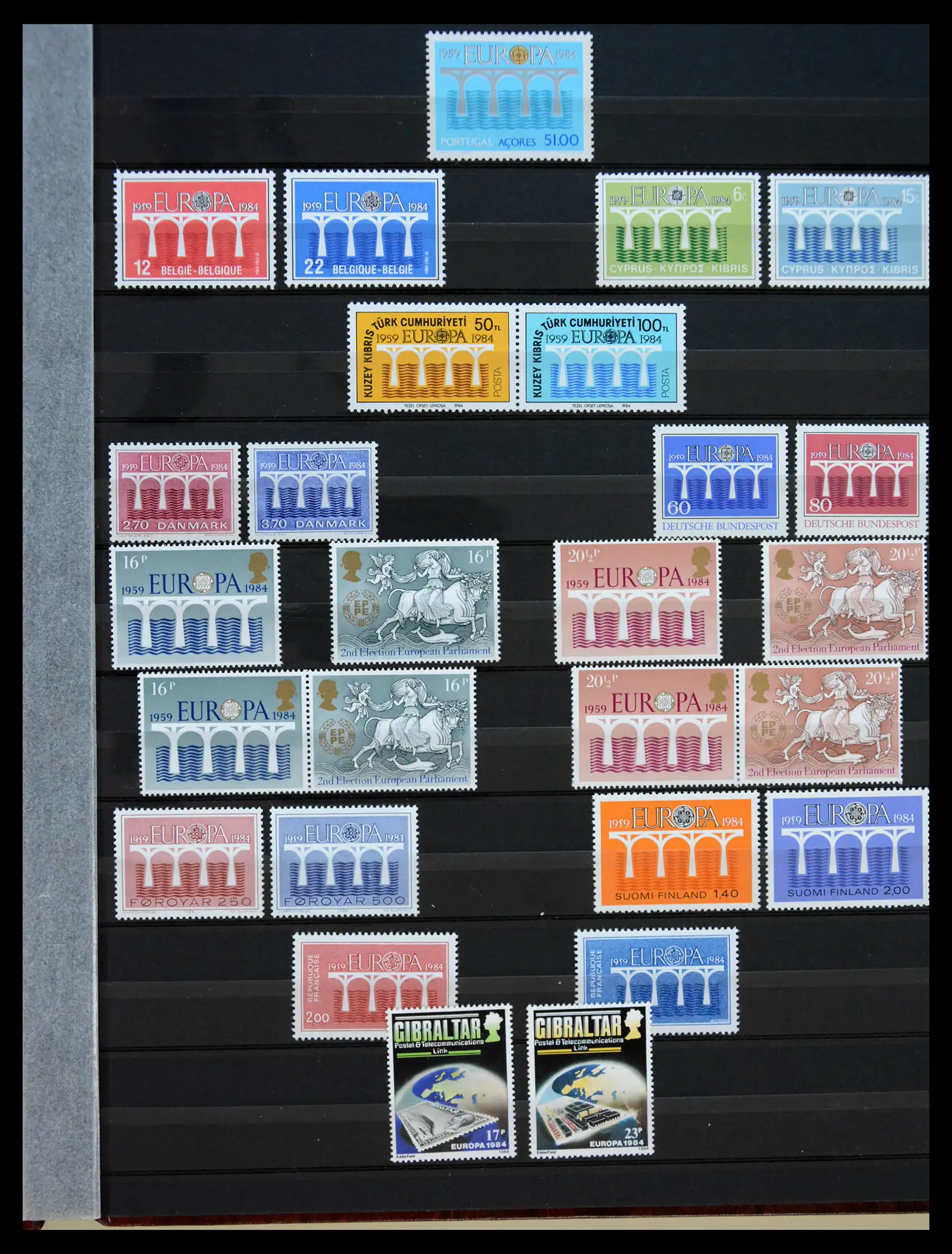 41303 0075 - Stamp collection 41303 Europa Cept 1956-2000.