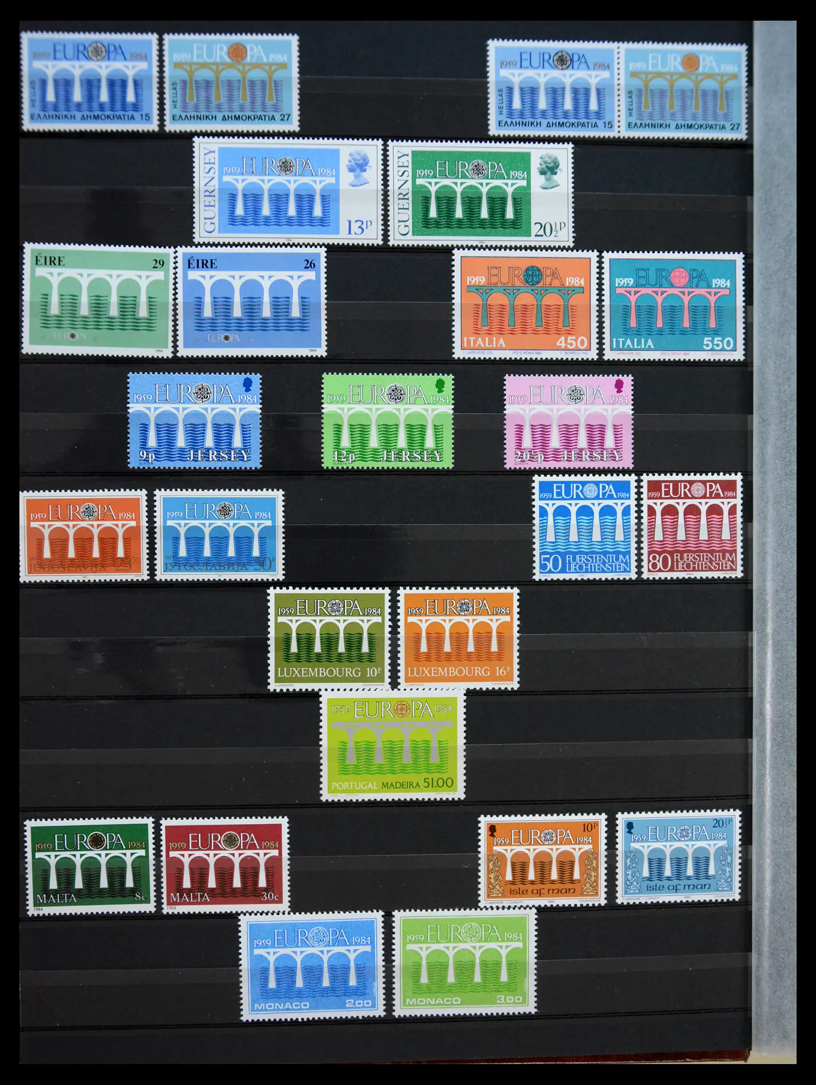 41303 0076 - Stamp collection 41303 Europa Cept 1956-2000.