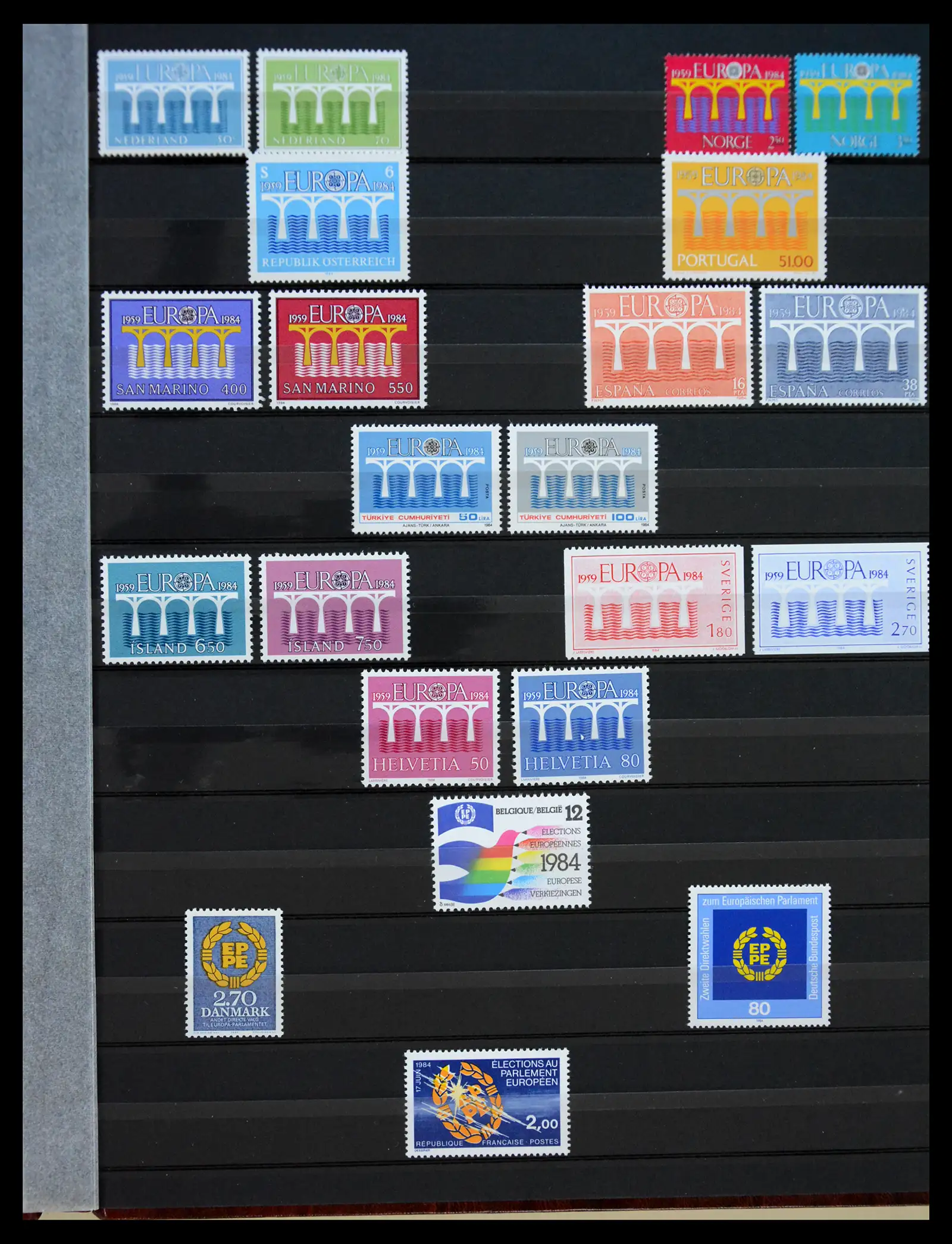 41303 0077 - Stamp collection 41303 Europa Cept 1956-2000.