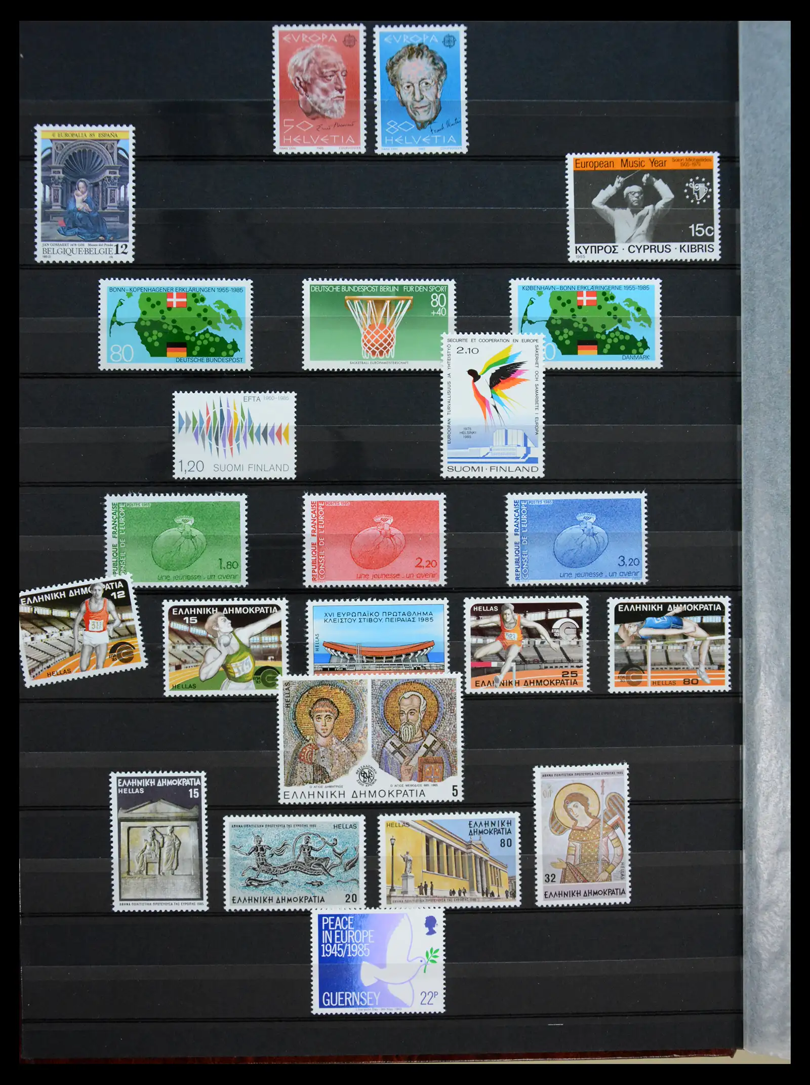 41303 0082 - Stamp collection 41303 Europa Cept 1956-2000.