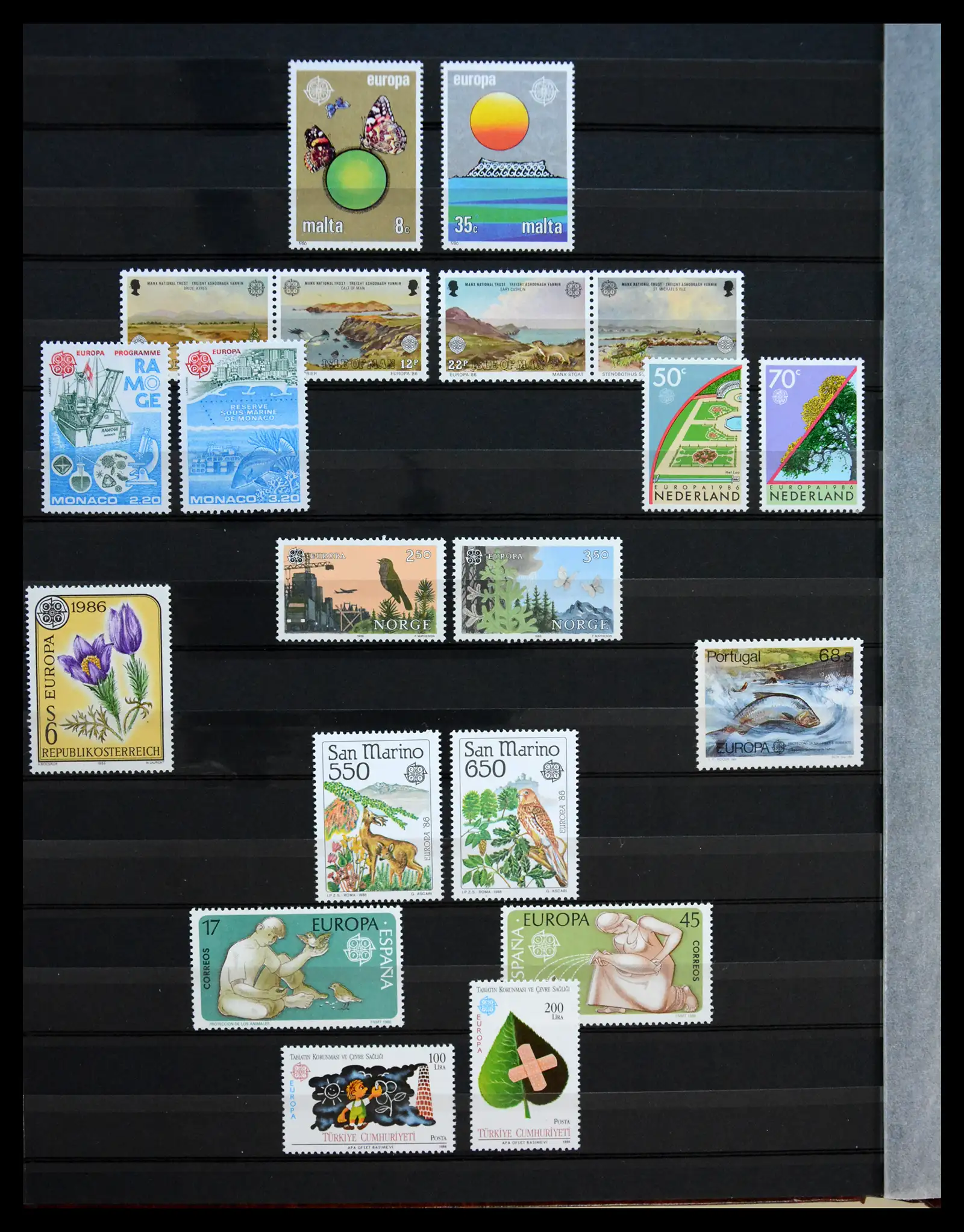 41303 0086 - Stamp collection 41303 Europa Cept 1956-2000.