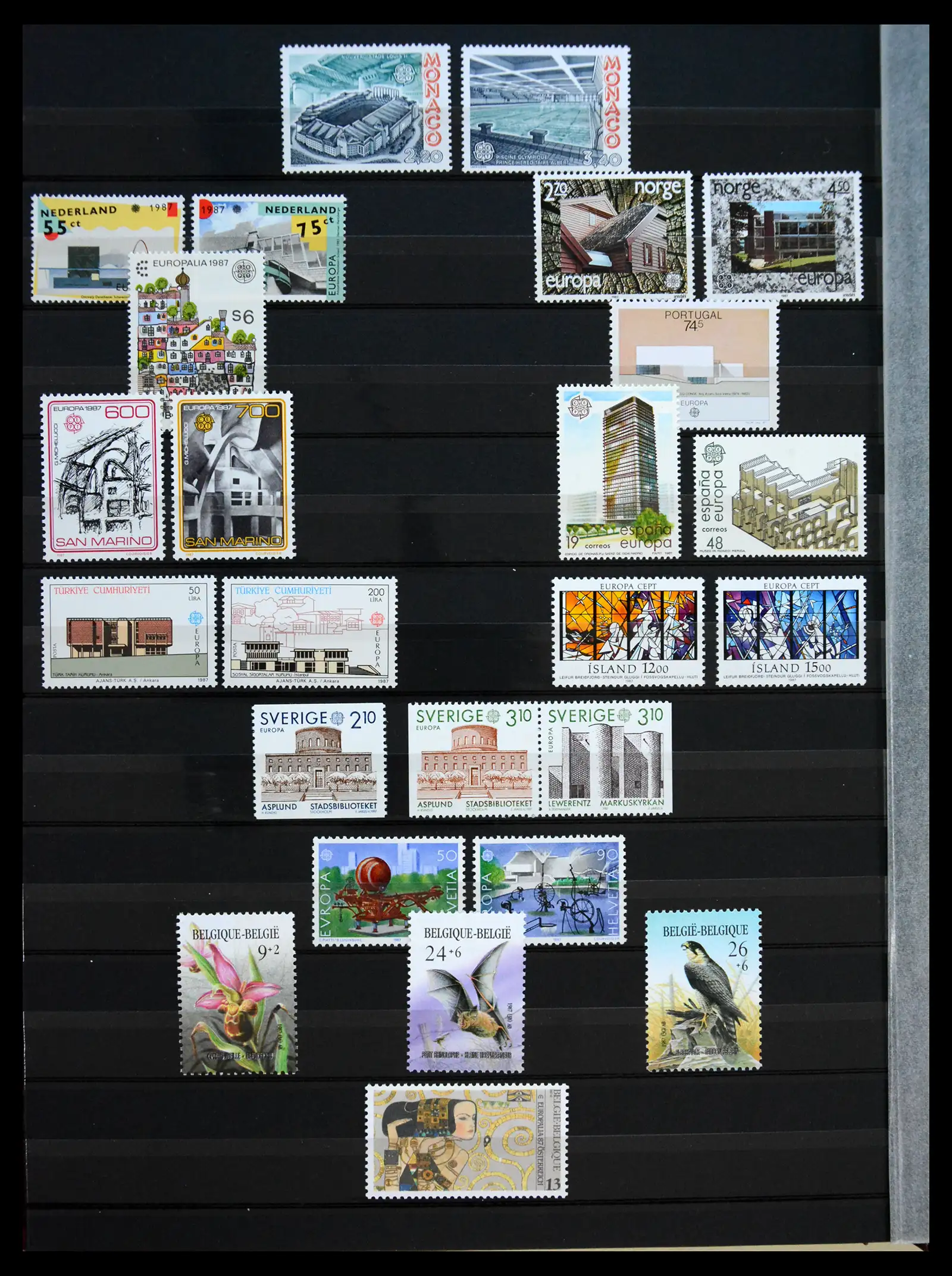 41303 0092 - Stamp collection 41303 Europa Cept 1956-2000.