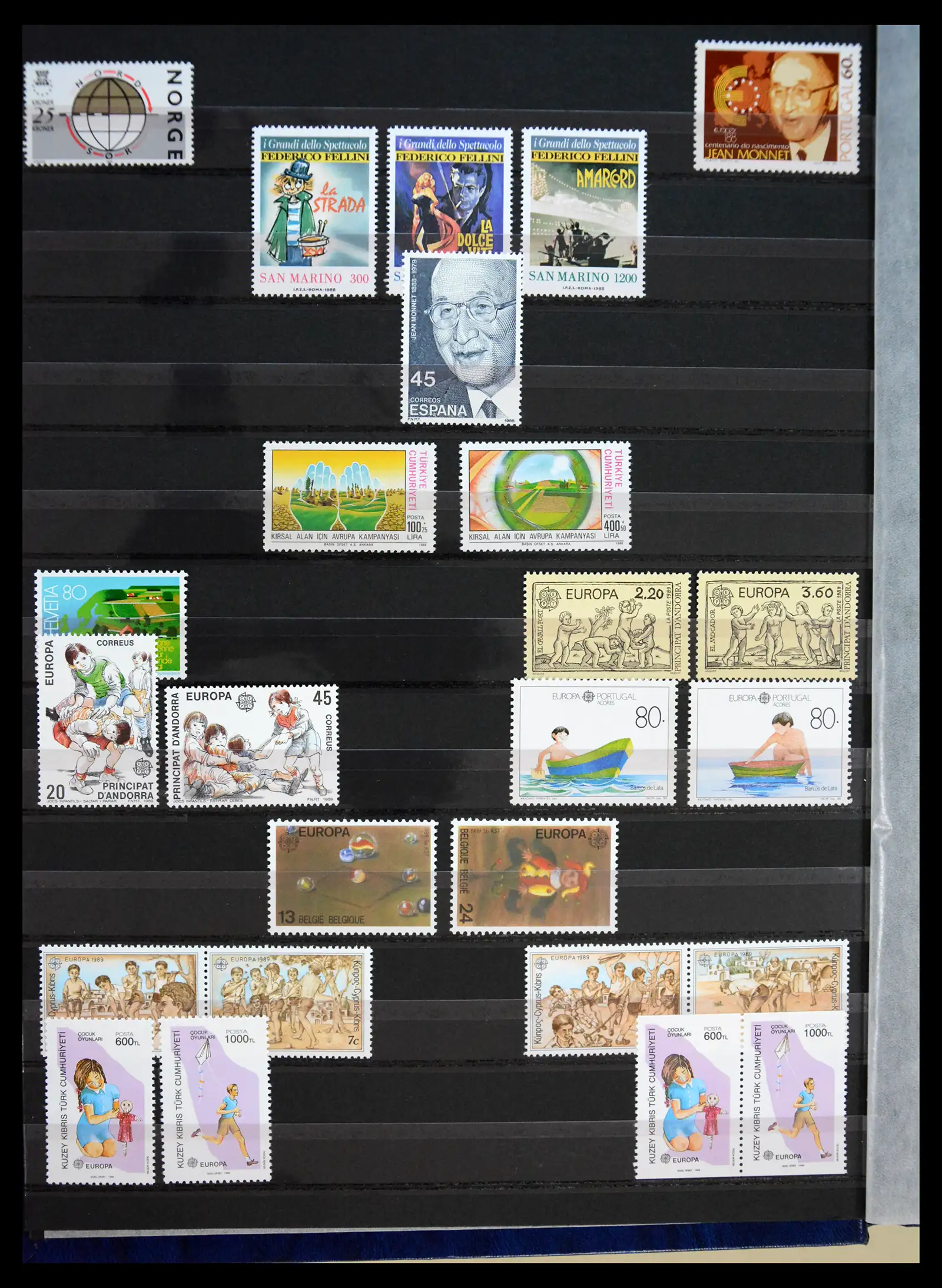 41303 0100 - Stamp collection 41303 Europa Cept 1956-2000.