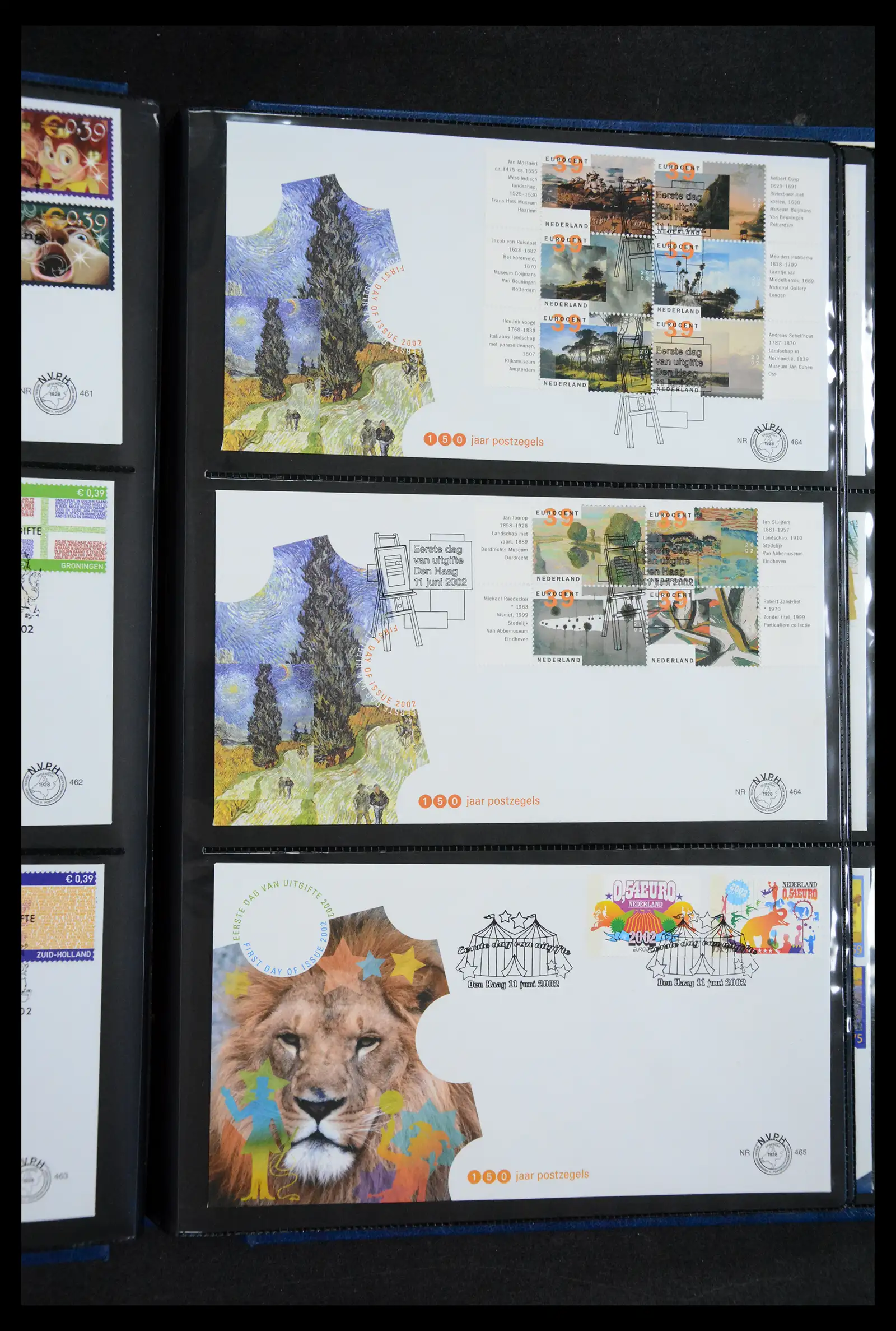 41304 0009 - Postzegelverzameling 41304 Nederland fdc's 2001-eind 2022.