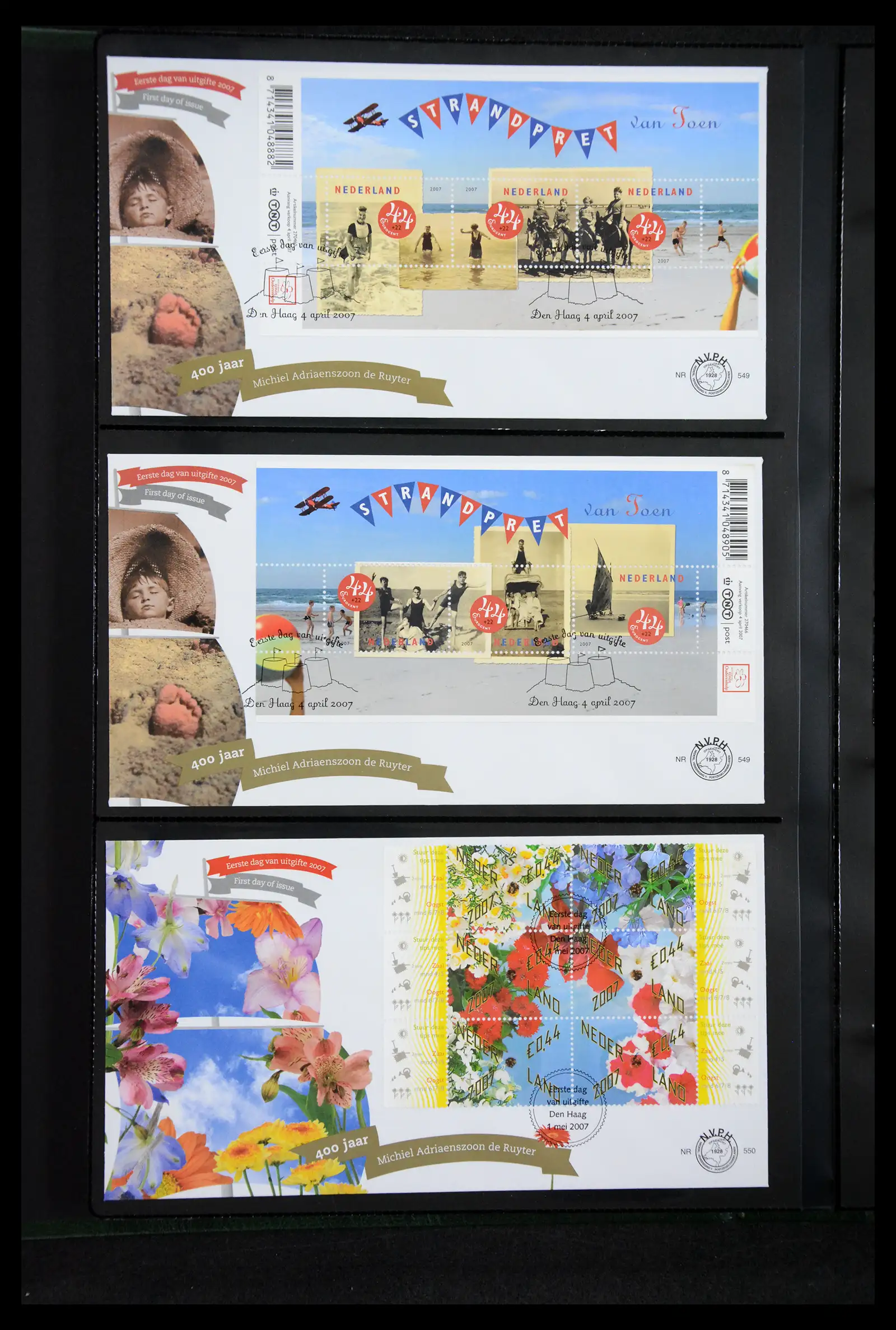 41304 0048 - Postzegelverzameling 41304 Nederland fdc's 2001-eind 2022.