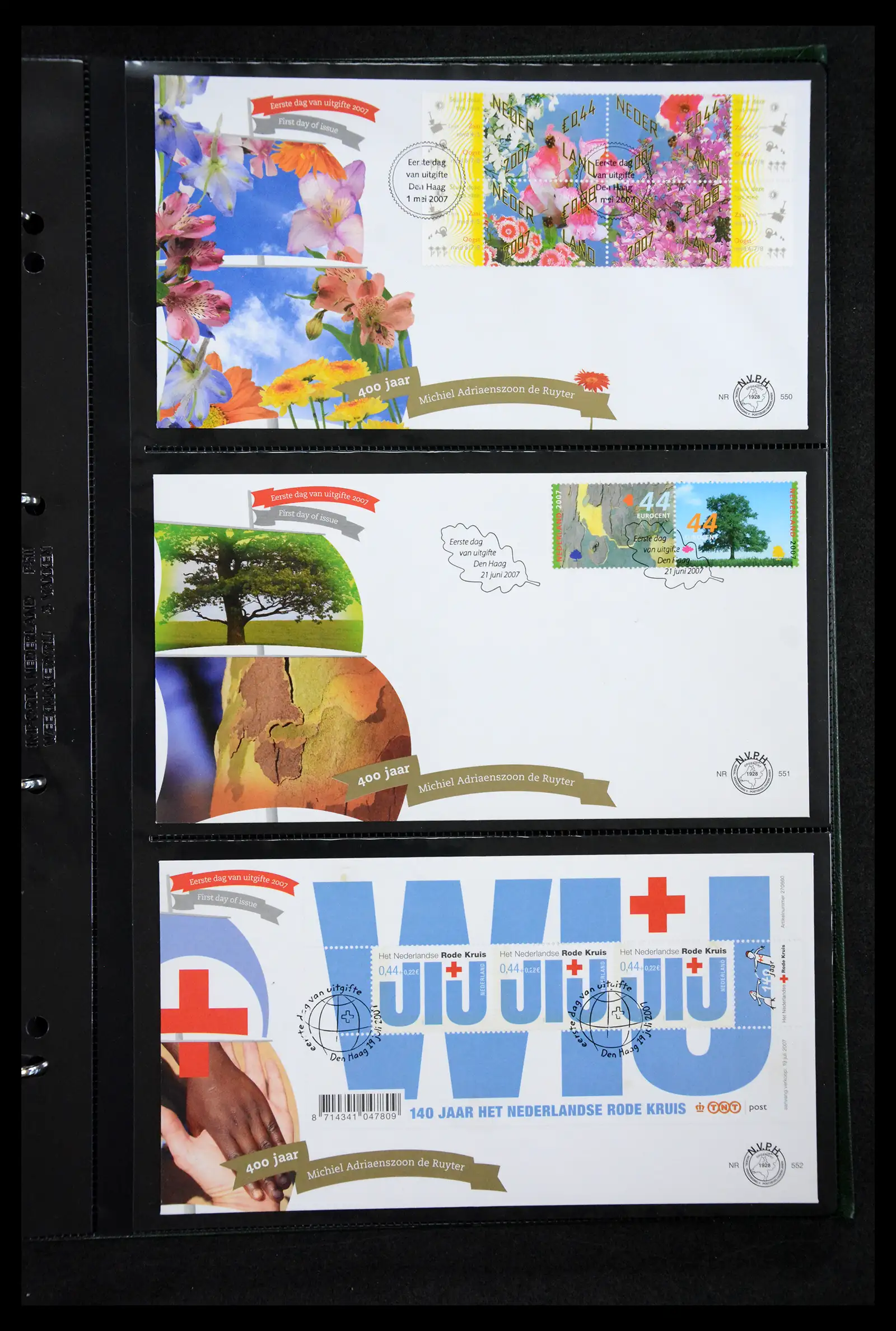 41304 0049 - Postzegelverzameling 41304 Nederland fdc's 2001-eind 2022.