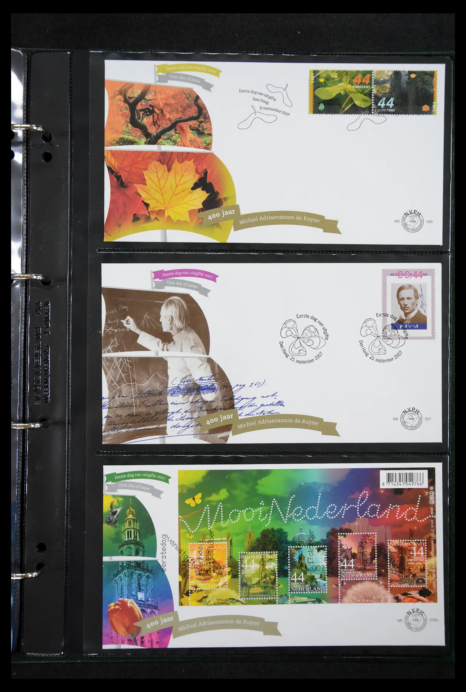 41304 0051 - Postzegelverzameling 41304 Nederland fdc's 2001-eind 2022.