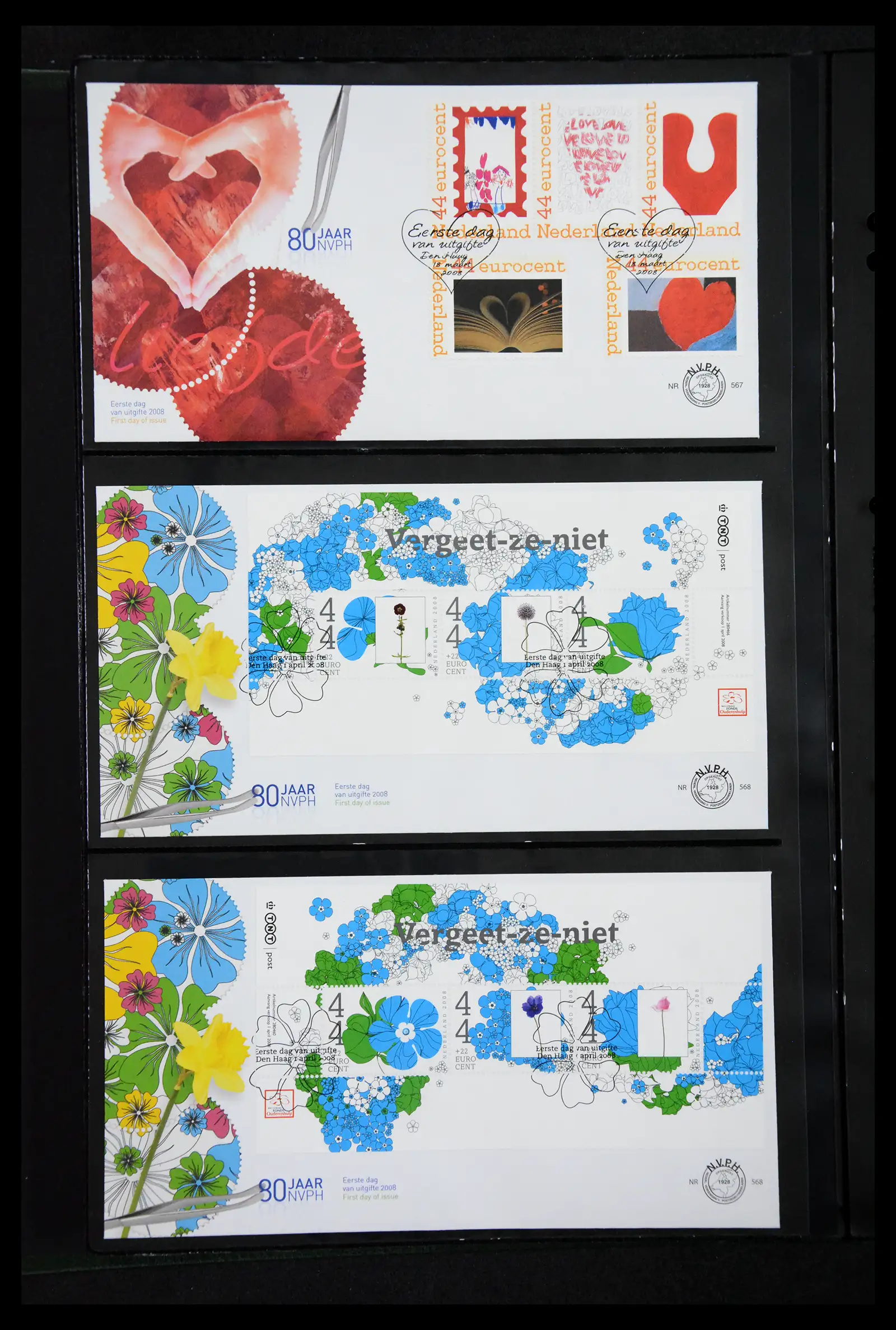 41304 0056 - Postzegelverzameling 41304 Nederland fdc's 2001-eind 2022.