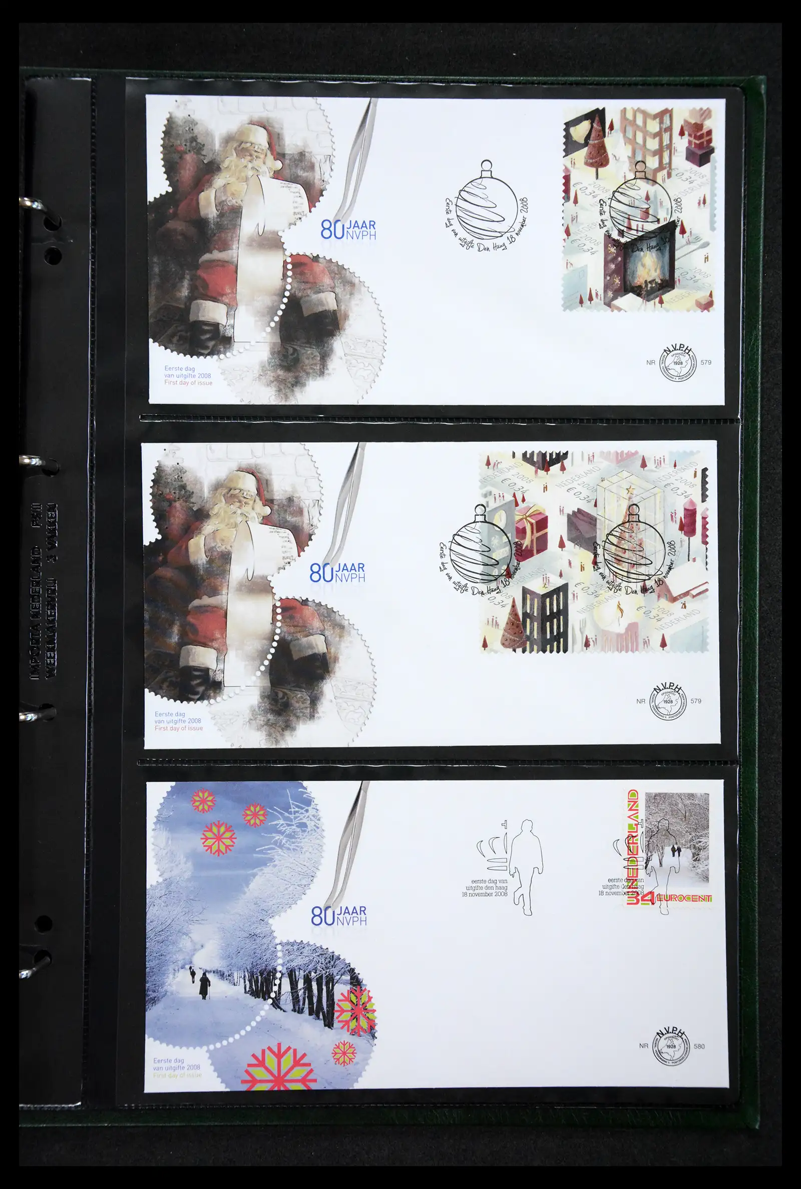 41304 0061 - Postzegelverzameling 41304 Nederland fdc's 2001-eind 2022.