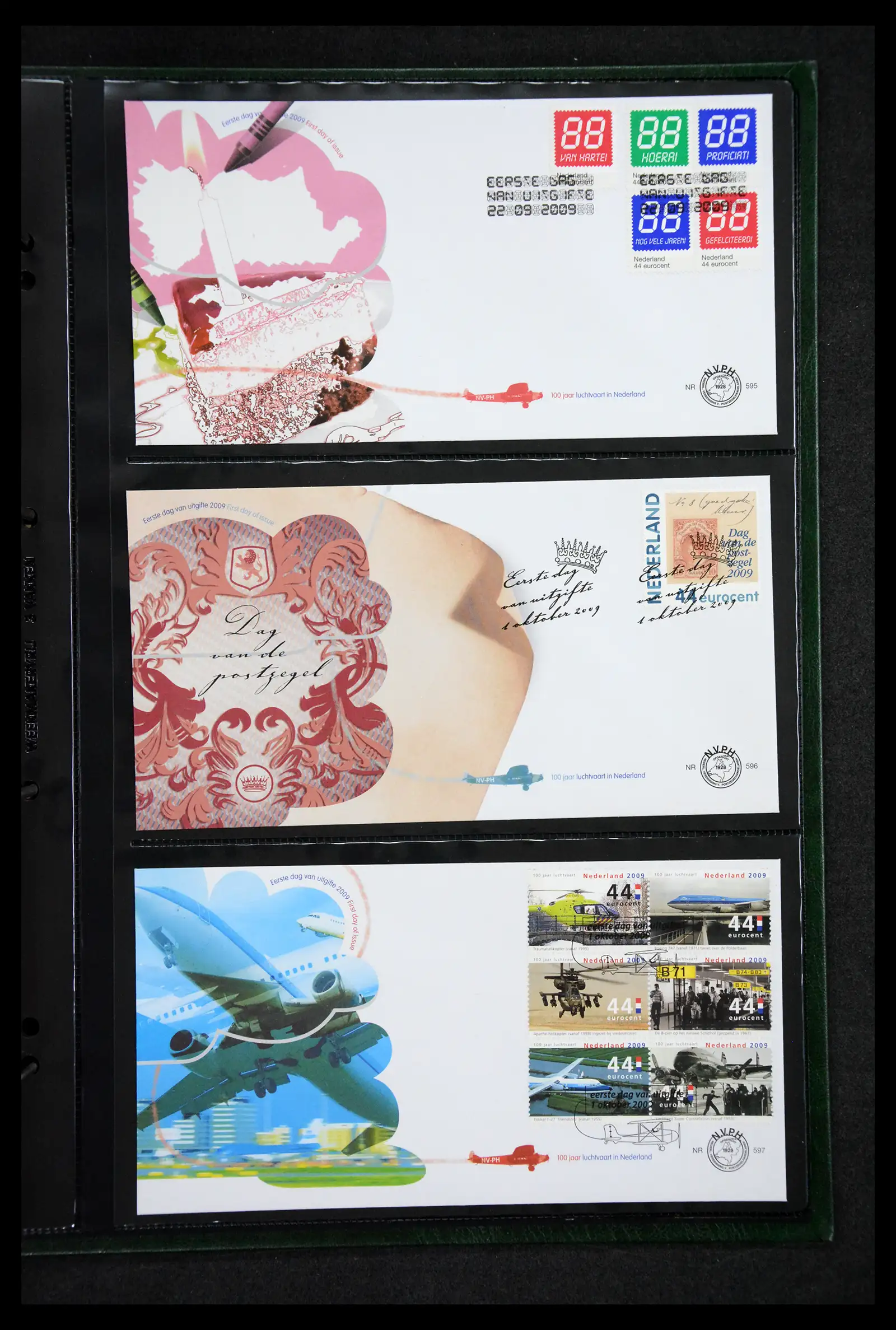 41304 0067 - Postzegelverzameling 41304 Nederland fdc's 2001-eind 2022.