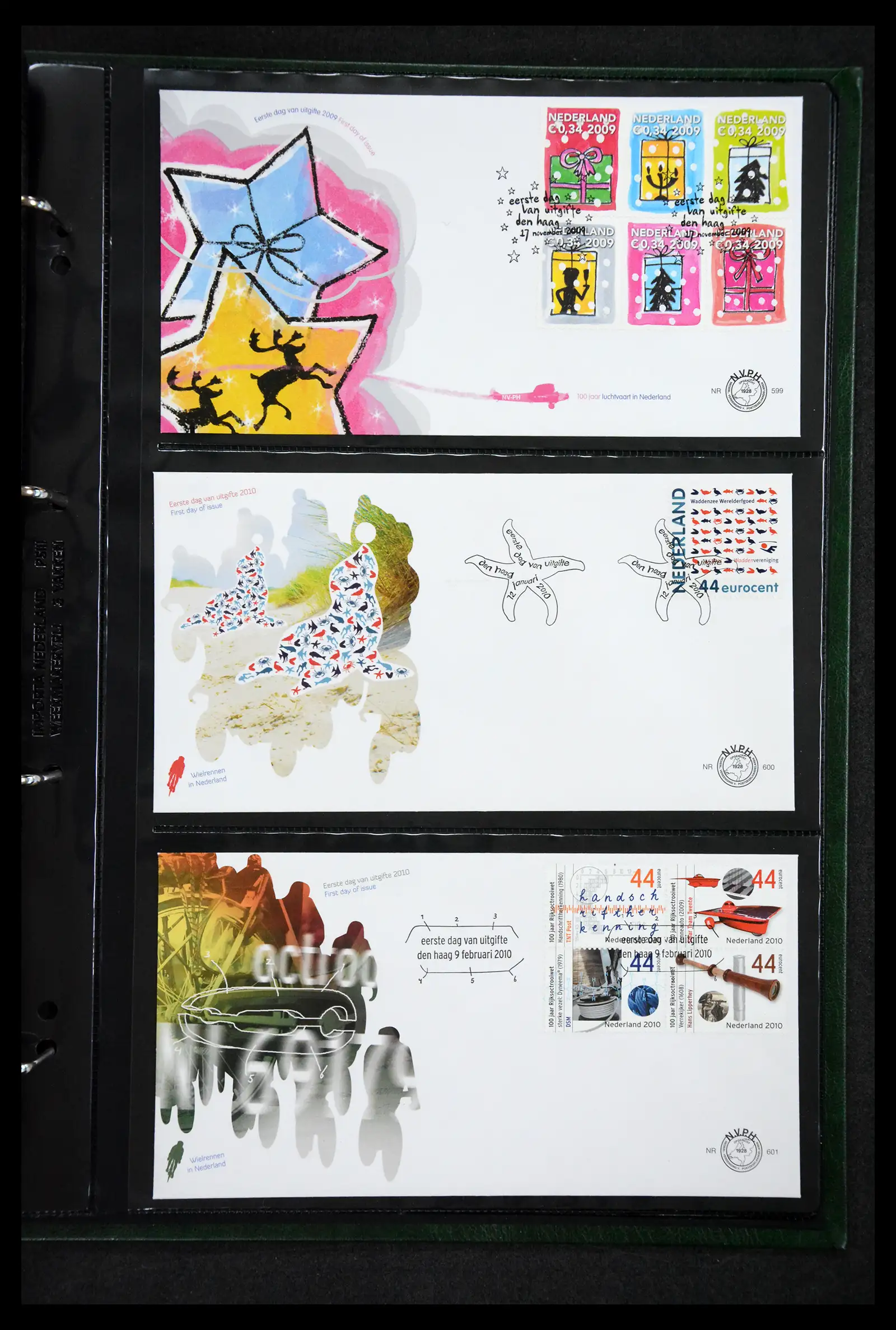 41304 0069 - Postzegelverzameling 41304 Nederland fdc's 2001-eind 2022.