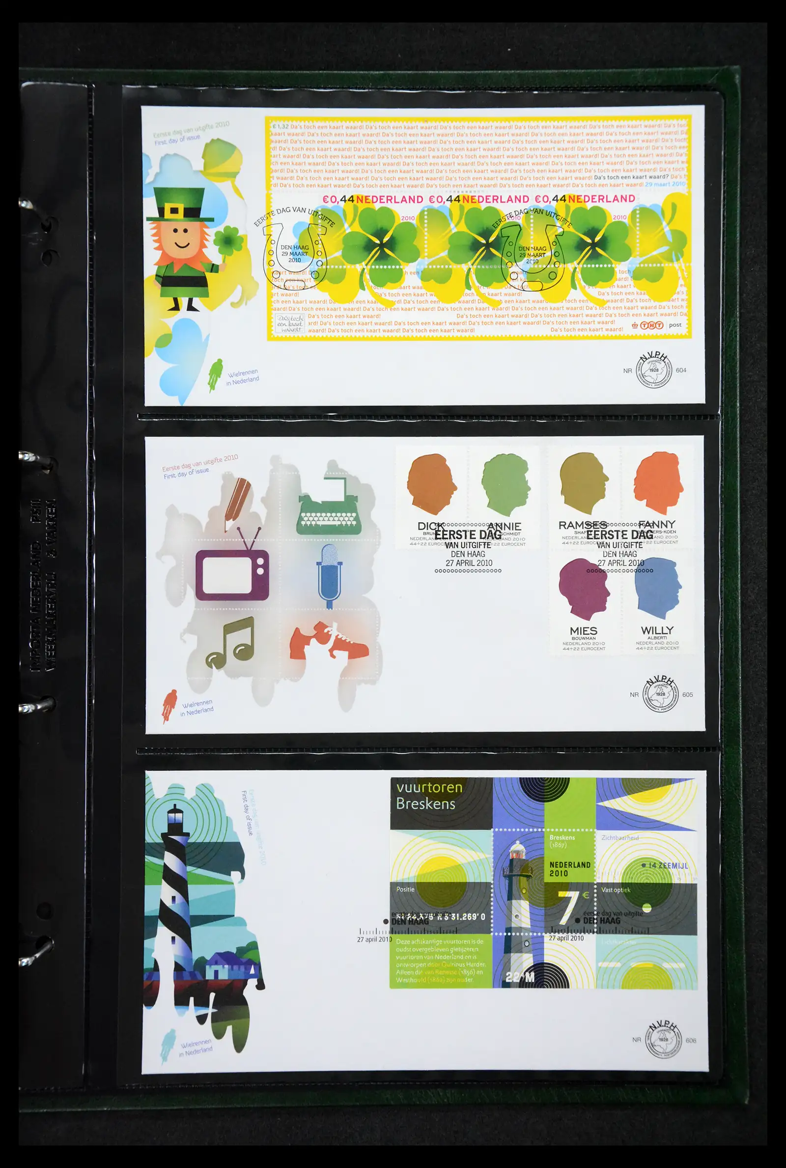 41304 0071 - Postzegelverzameling 41304 Nederland fdc's 2001-eind 2022.