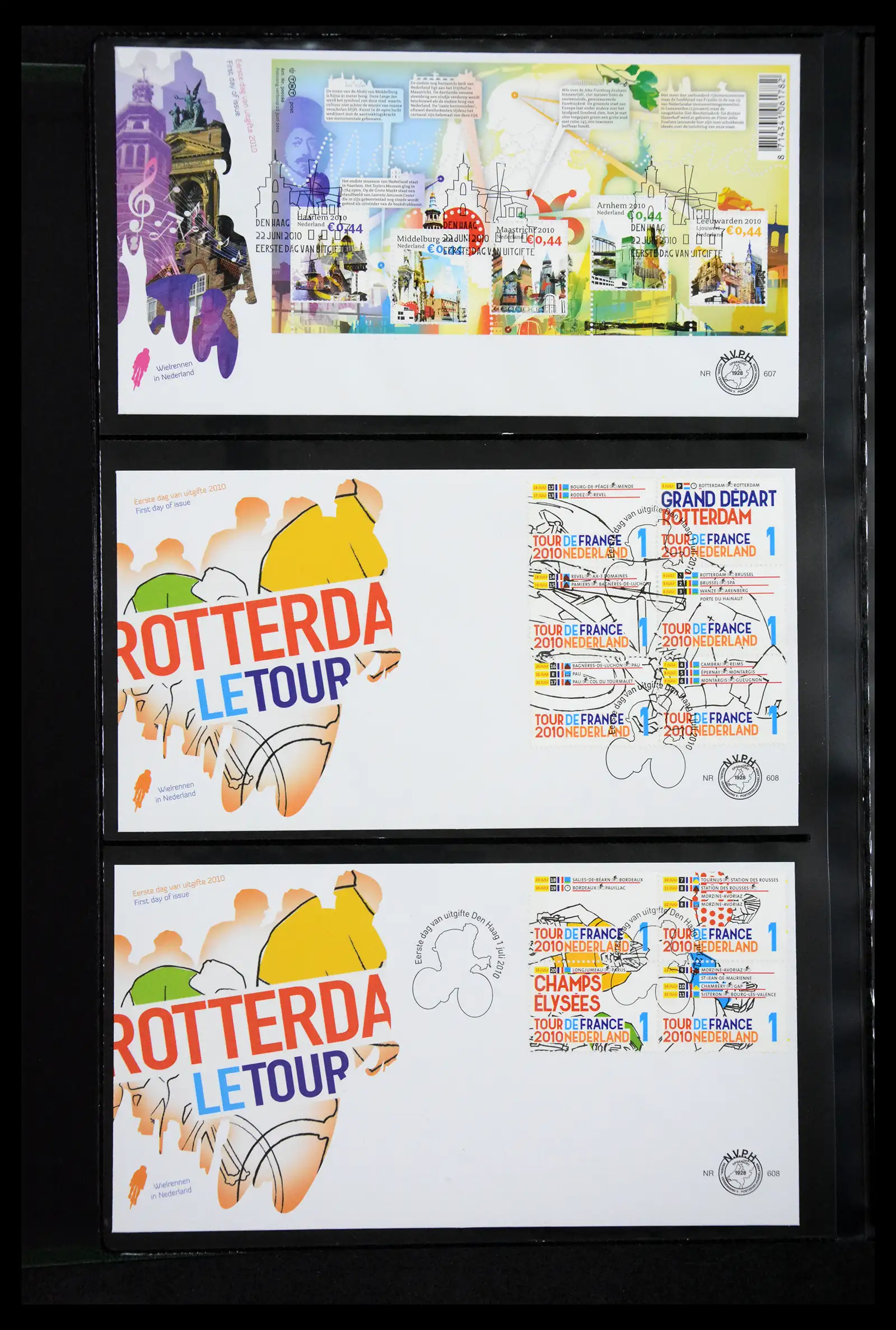 41304 0072 - Postzegelverzameling 41304 Nederland fdc's 2001-eind 2022.