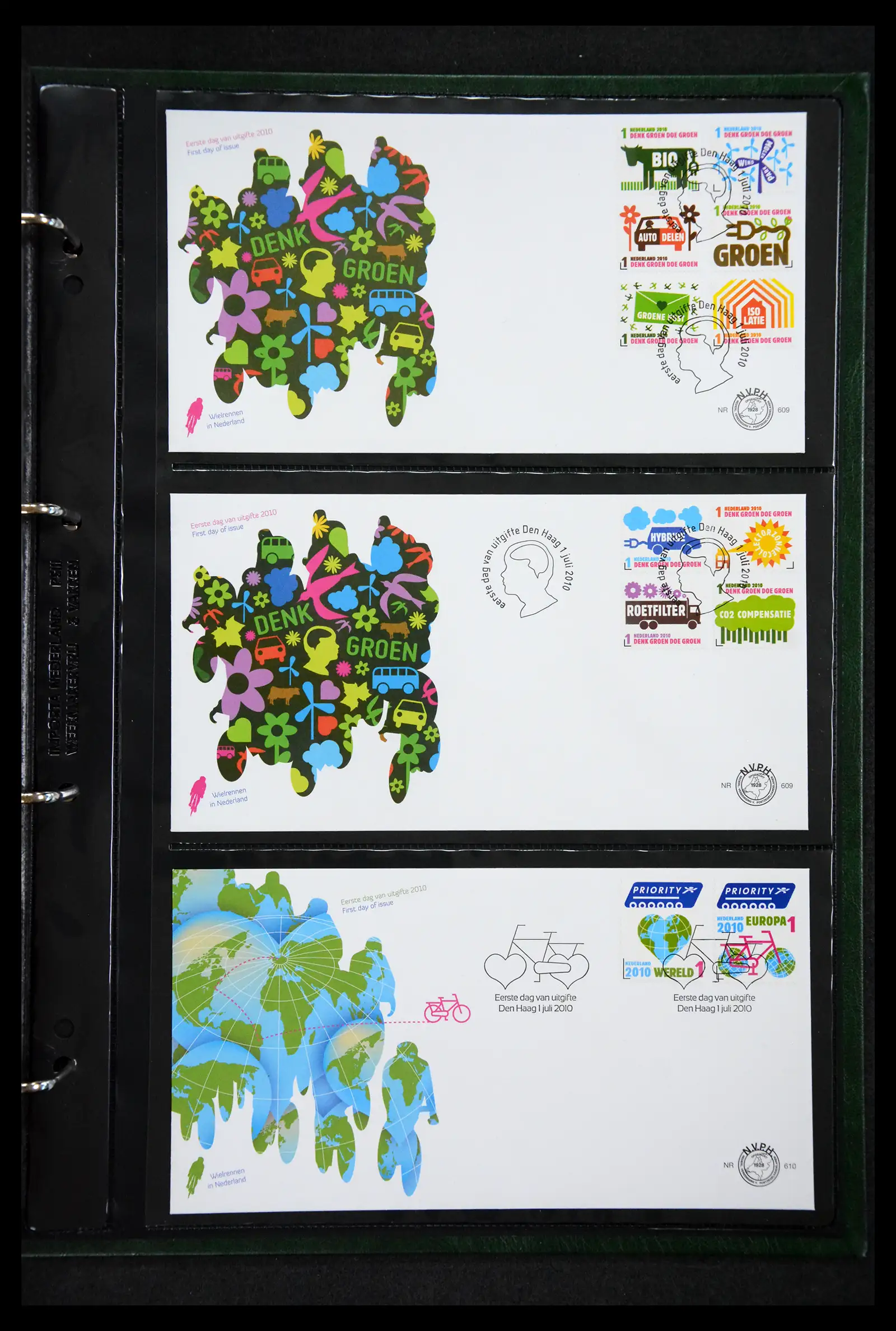 41304 0073 - Postzegelverzameling 41304 Nederland fdc's 2001-eind 2022.