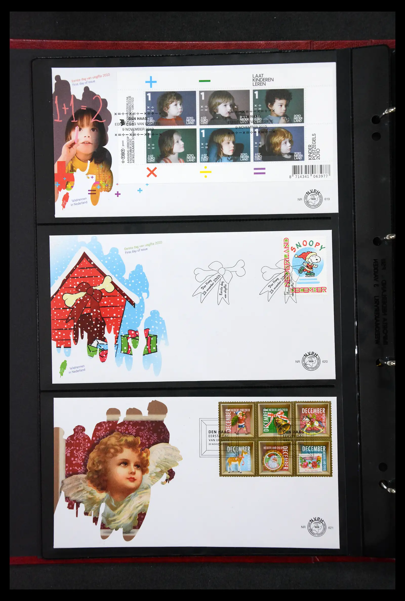 41304 0076 - Postzegelverzameling 41304 Nederland fdc's 2001-eind 2022.