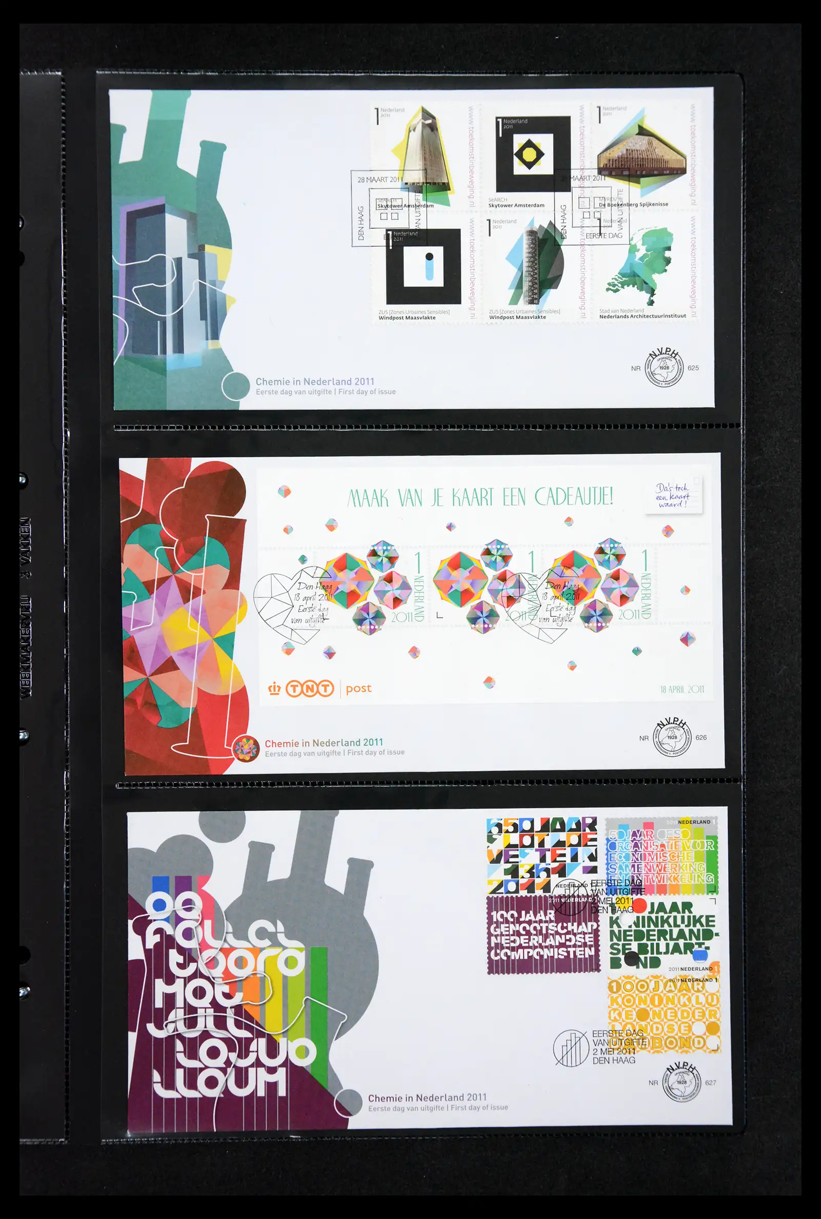 41304 0079 - Postzegelverzameling 41304 Nederland fdc's 2001-eind 2022.