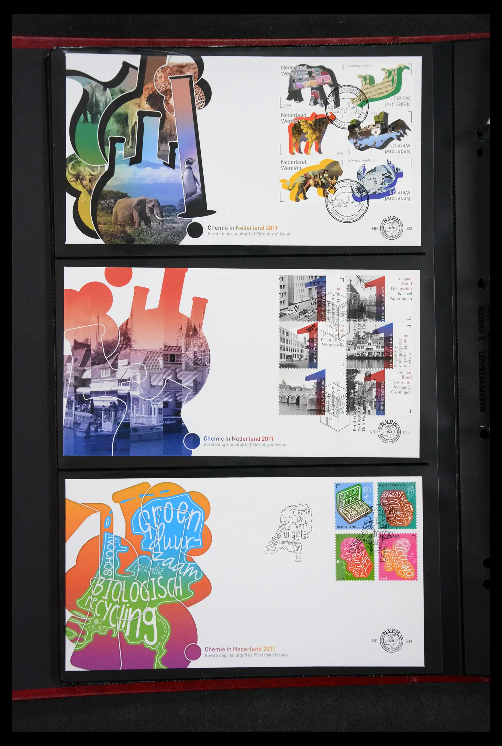 41304 0082 - Postzegelverzameling 41304 Nederland fdc's 2001-eind 2022.