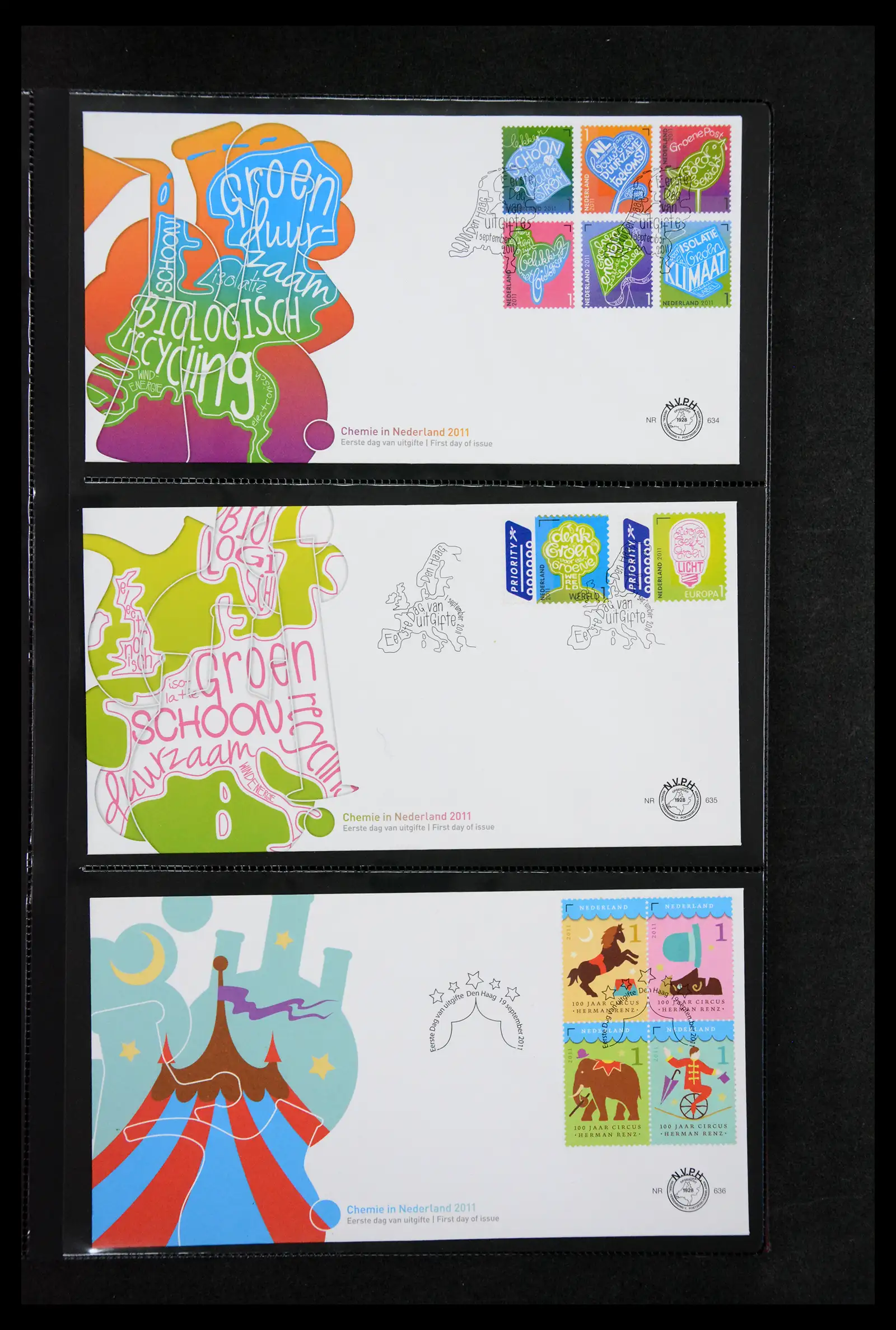 41304 0083 - Postzegelverzameling 41304 Nederland fdc's 2001-eind 2022.