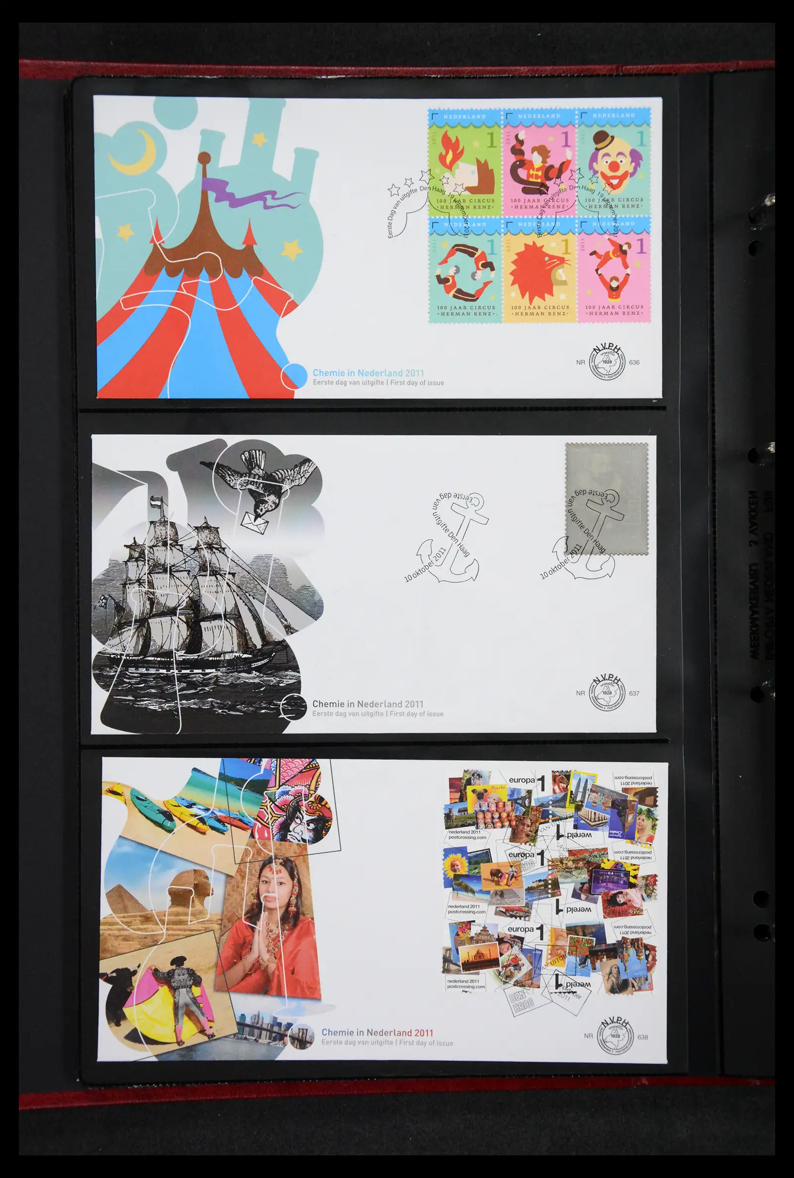 41304 0084 - Postzegelverzameling 41304 Nederland fdc's 2001-eind 2022.