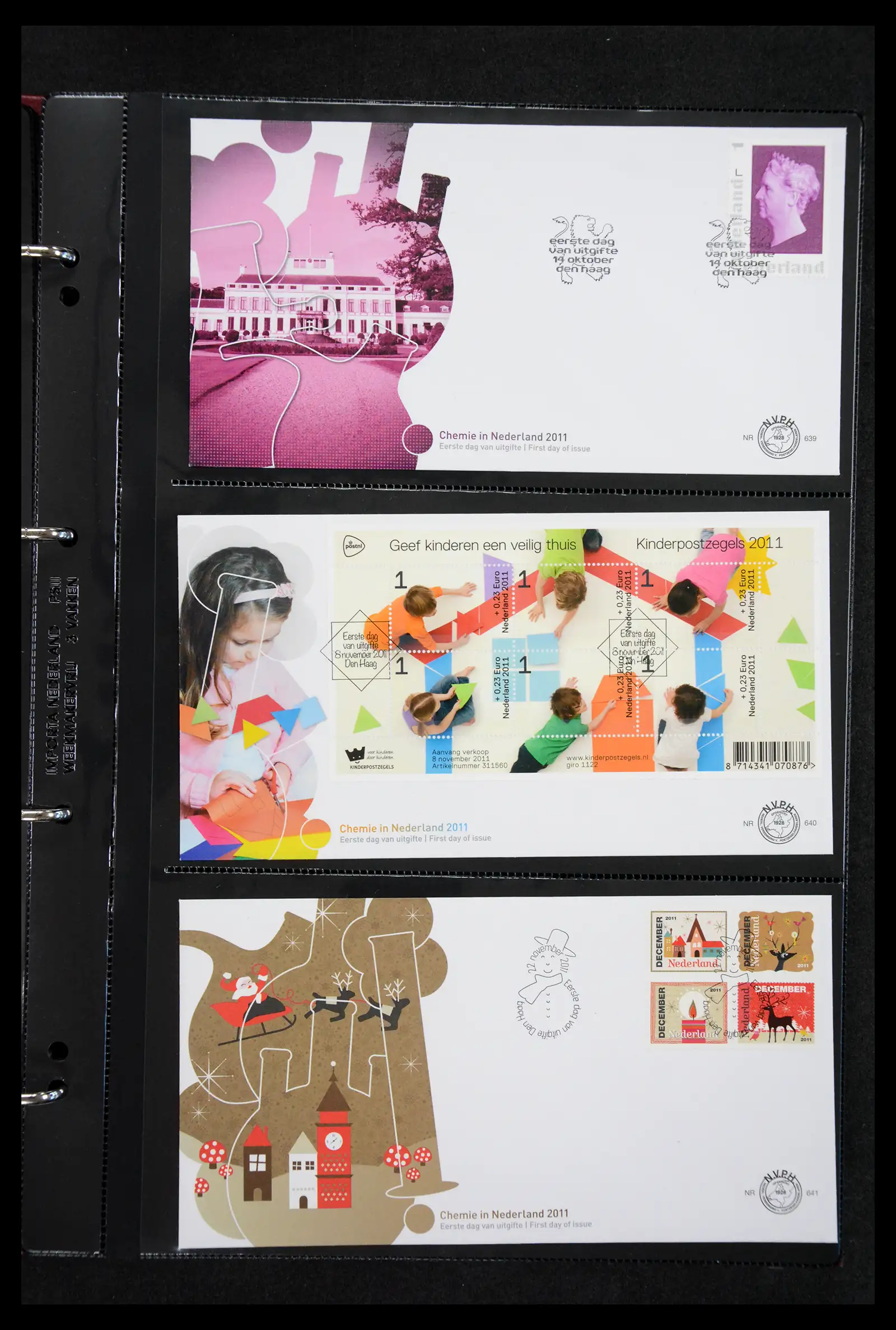 41304 0085 - Postzegelverzameling 41304 Nederland fdc's 2001-eind 2022.