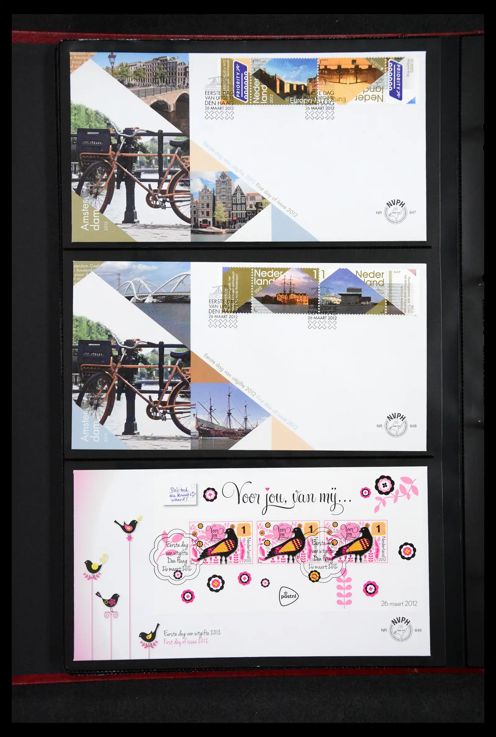 41304 0088 - Postzegelverzameling 41304 Nederland fdc's 2001-eind 2022.