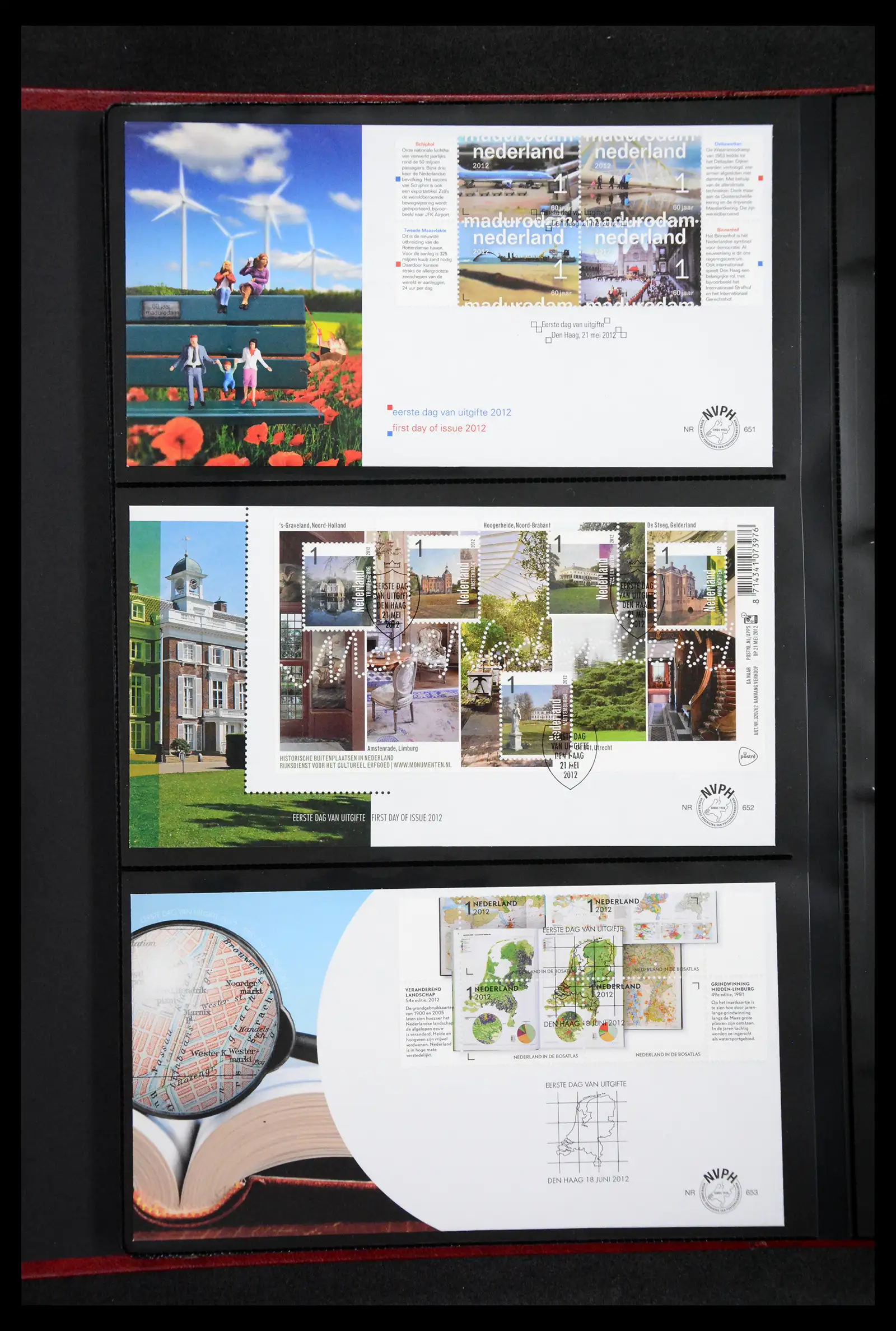 41304 0090 - Postzegelverzameling 41304 Nederland fdc's 2001-eind 2022.