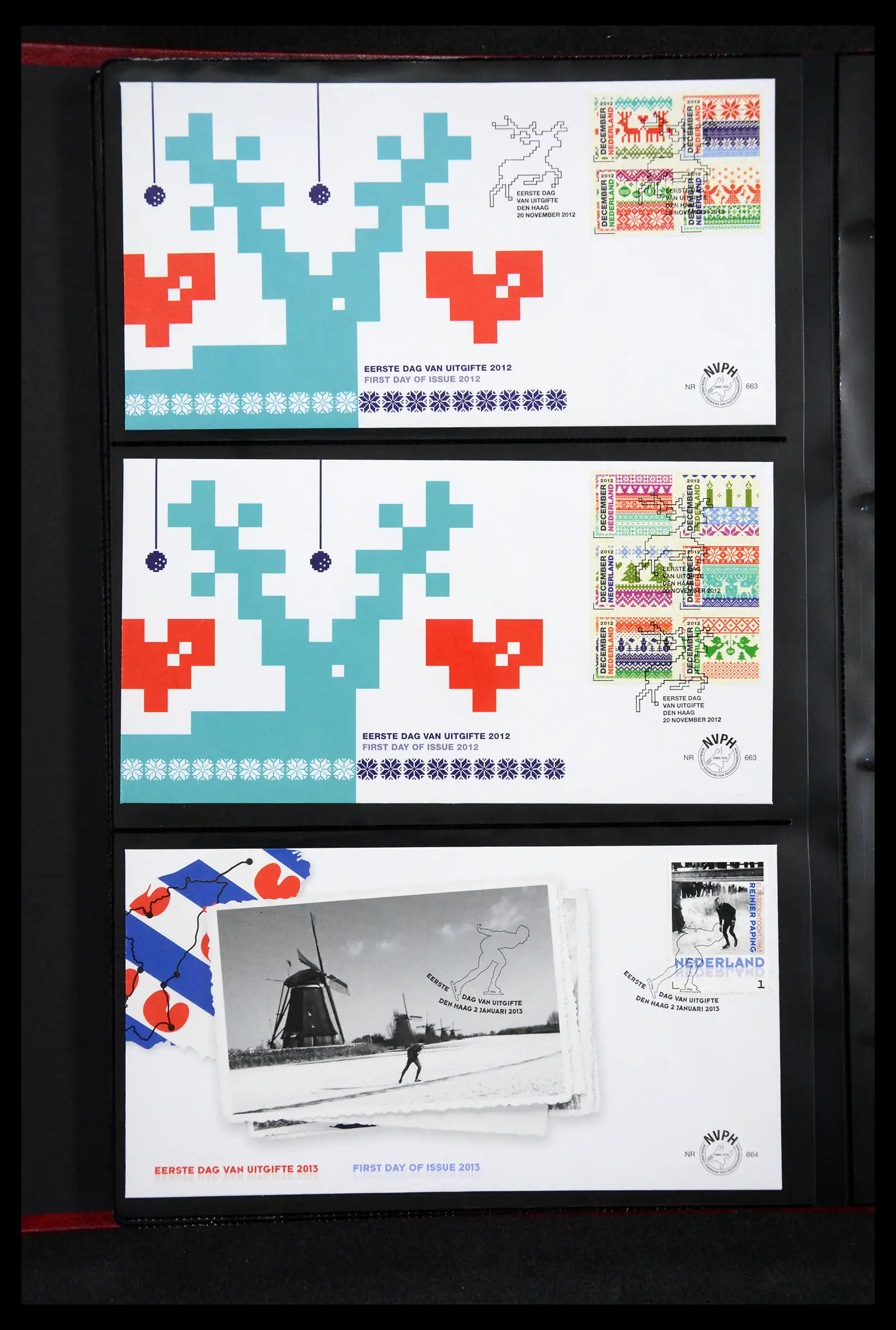 41304 0096 - Postzegelverzameling 41304 Nederland fdc's 2001-eind 2022.