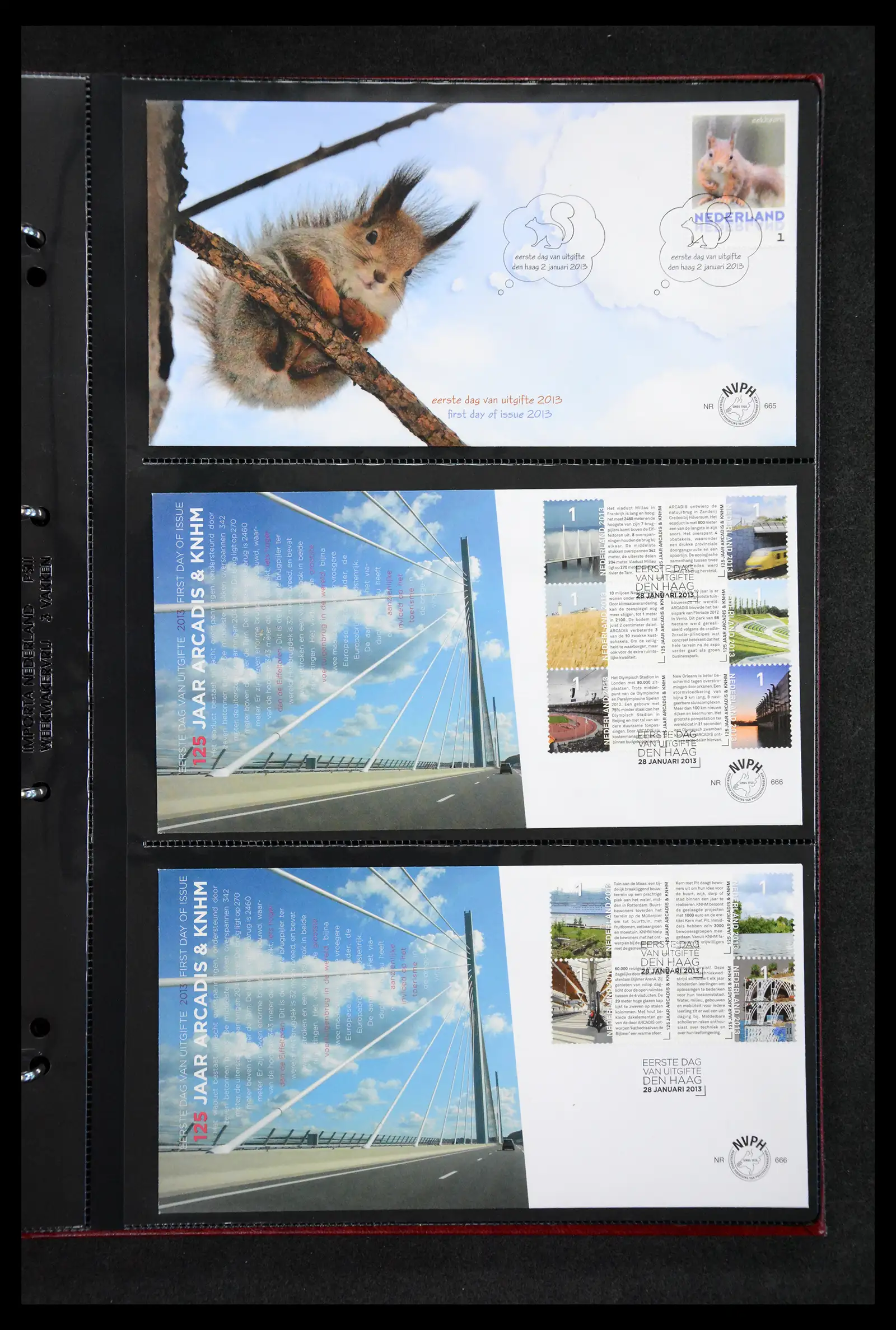 41304 0097 - Postzegelverzameling 41304 Nederland fdc's 2001-eind 2022.