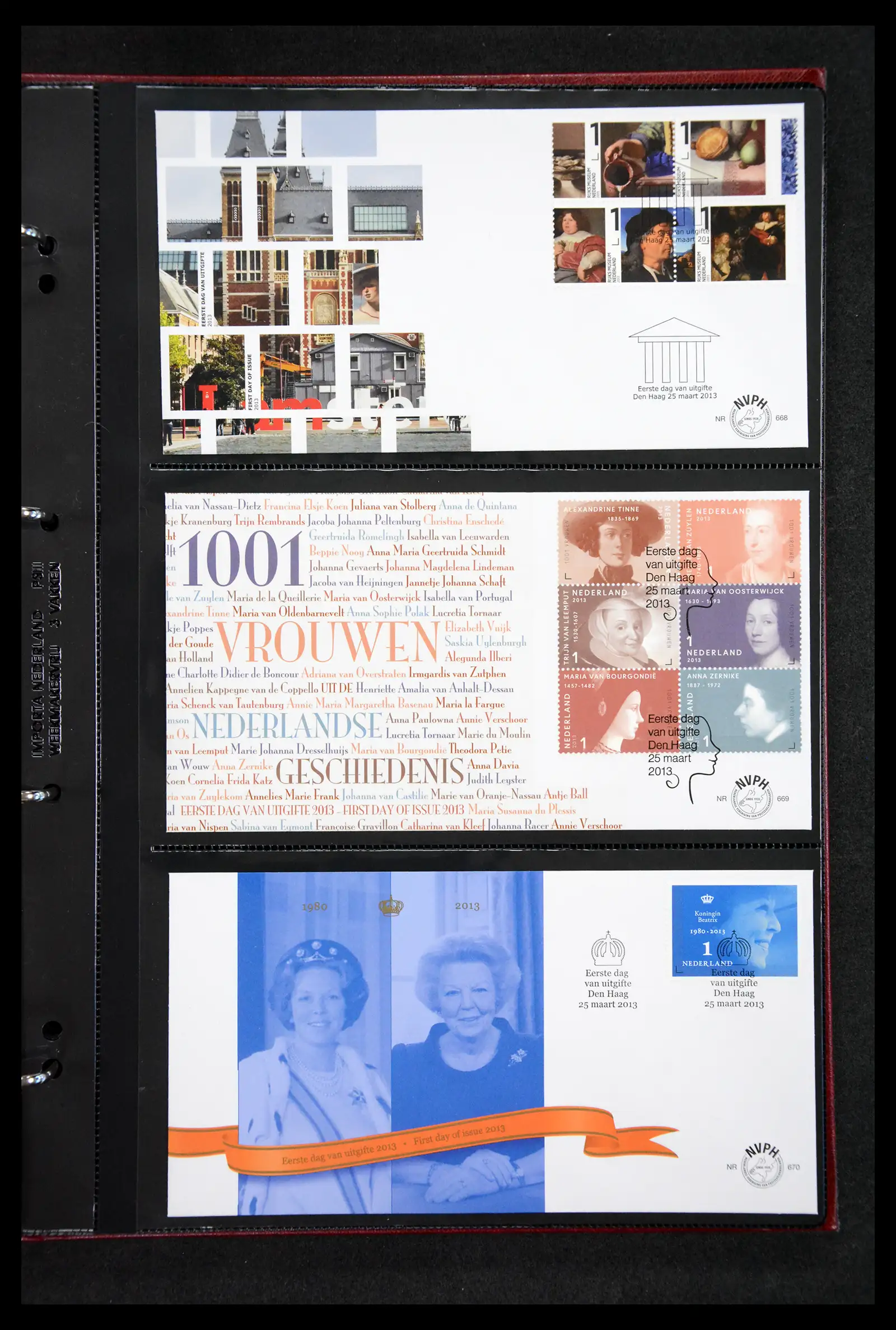 41304 0099 - Postzegelverzameling 41304 Nederland fdc's 2001-eind 2022.