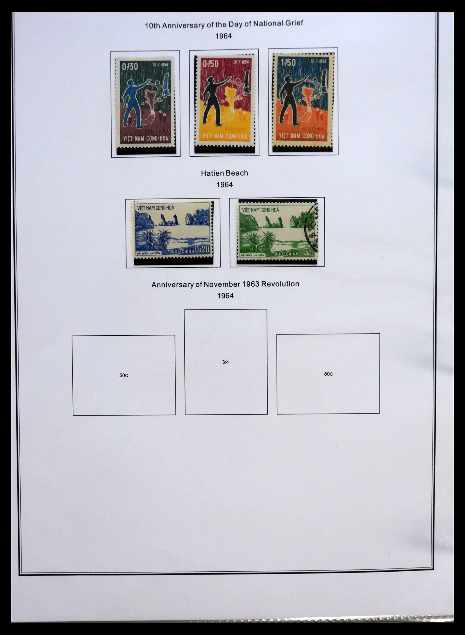 41313 0021 - Stamp collection 41313 Vietnam 1951-1975.