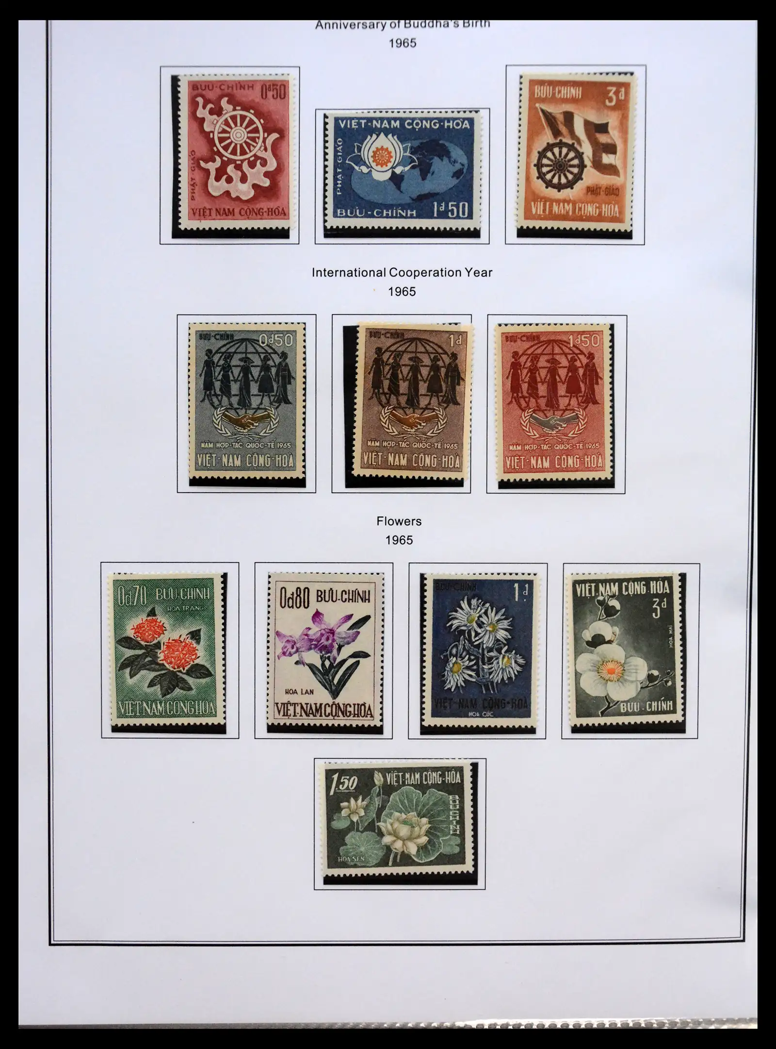 41313 0023 - Stamp collection 41313 Vietnam 1951-1975.