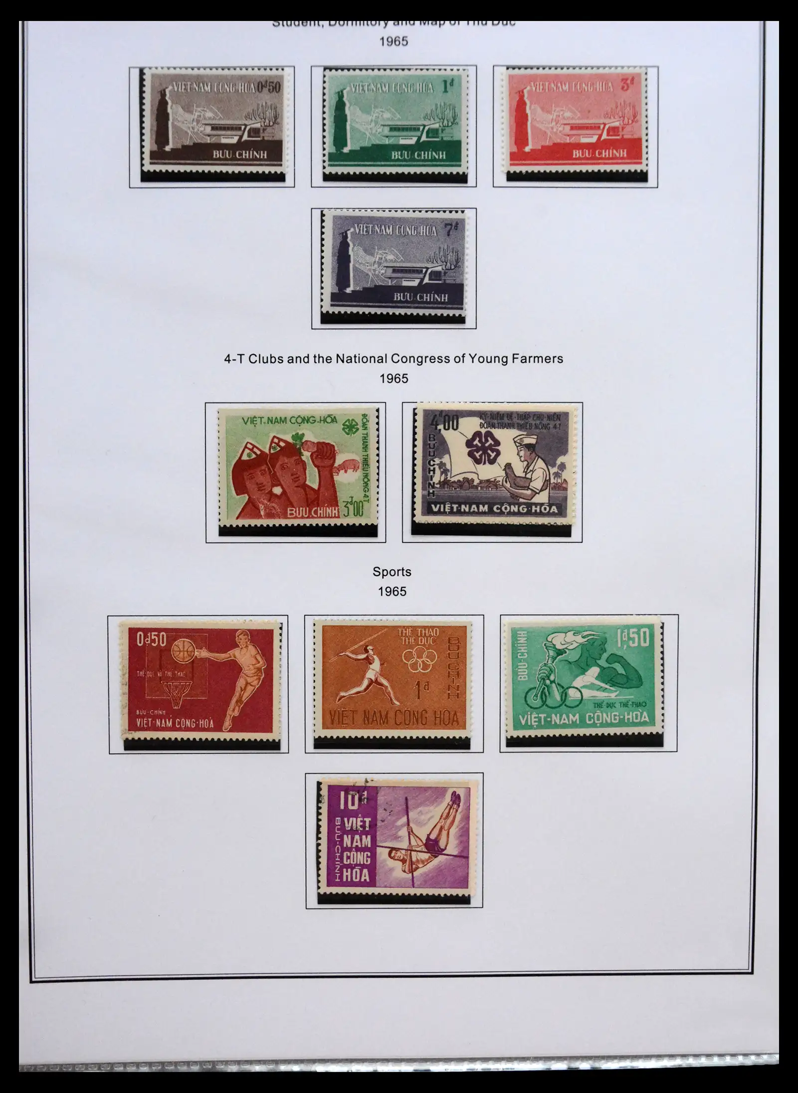 41313 0024 - Stamp collection 41313 Vietnam 1951-1975.